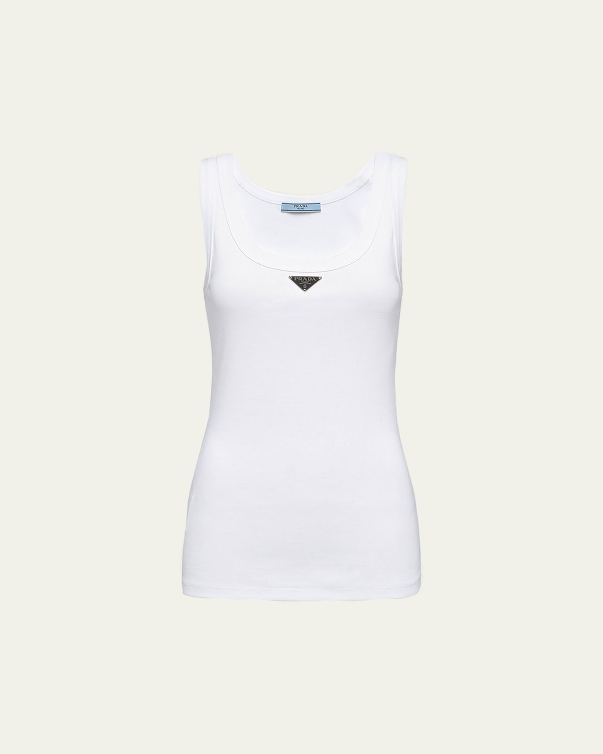 Prada Runway Logo Tank Top