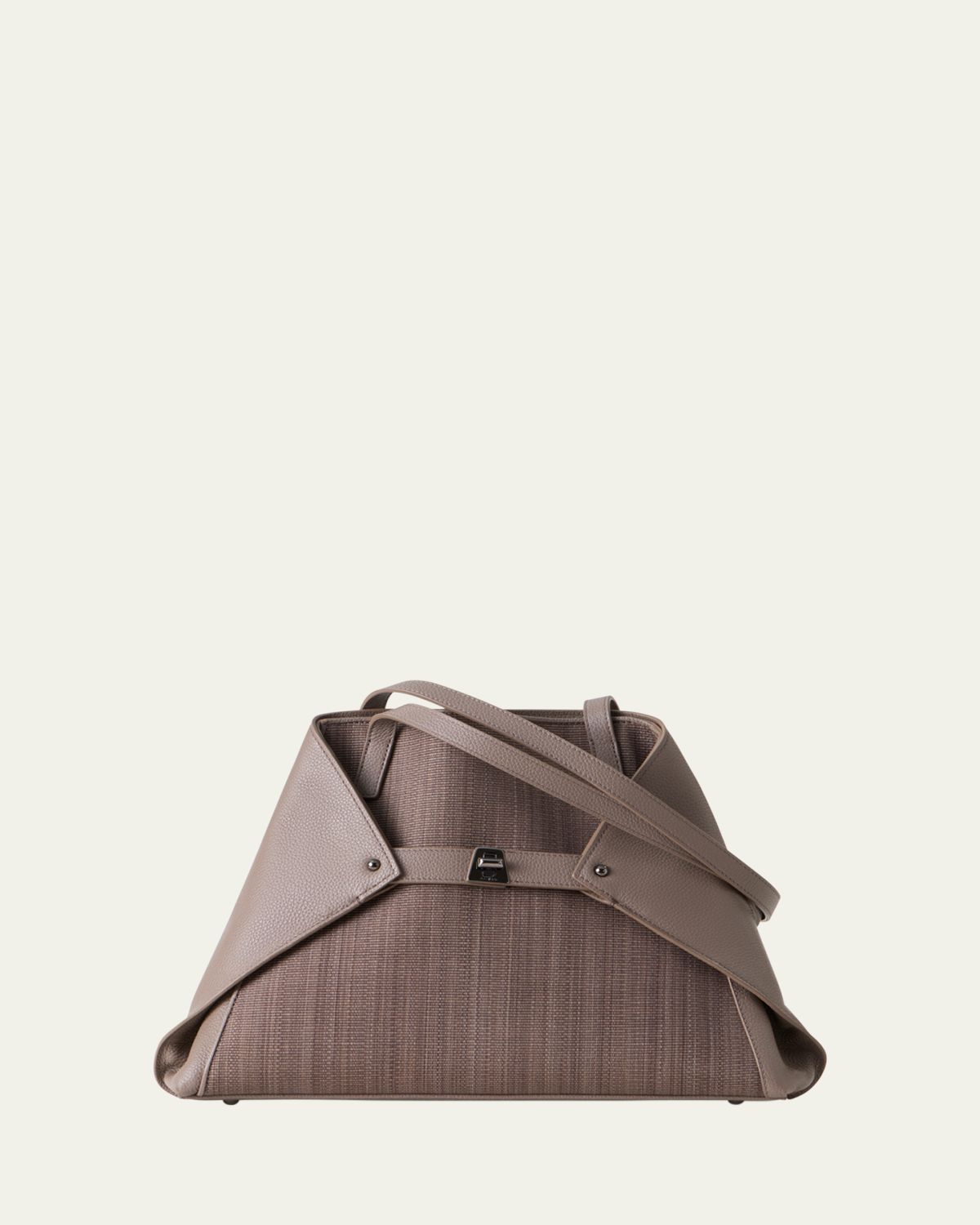 Akris Ai Small Leather Shoulder Bag