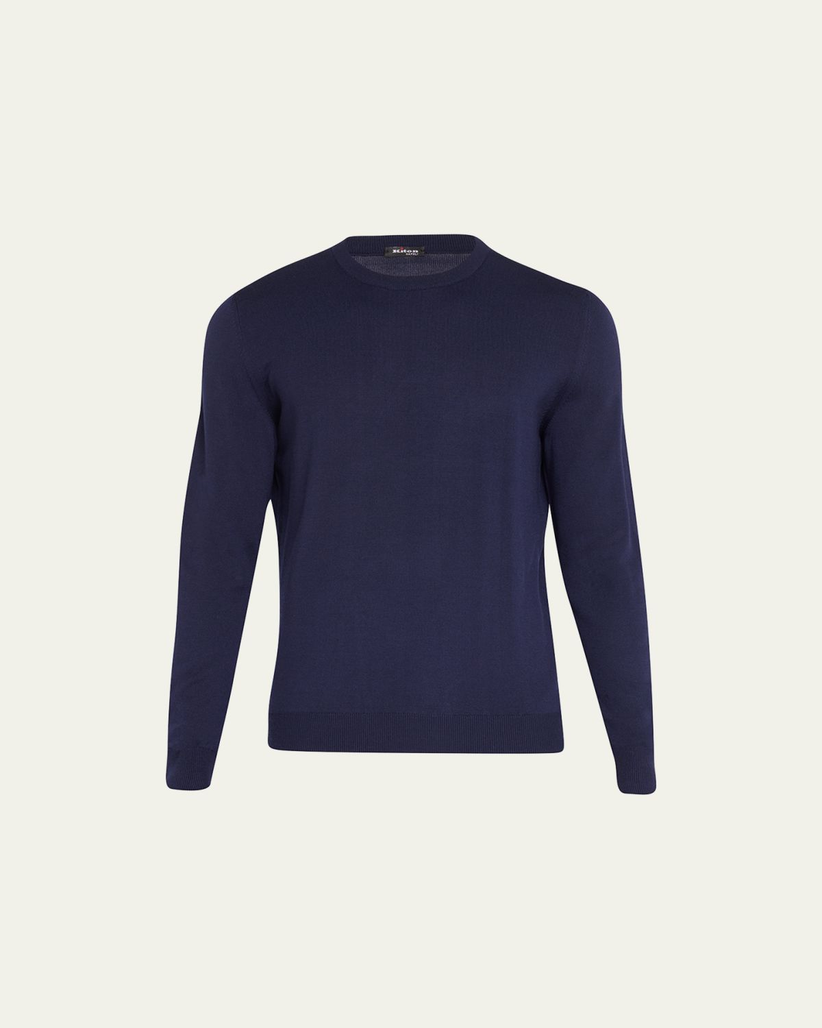 Kiton Men's Wool Crewneck Sweater