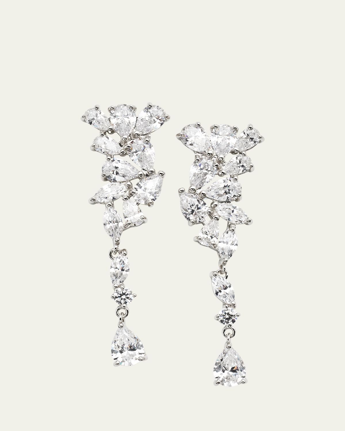 Golconda by Kenneth Jay Lane Multi-Shape Dangle Earrings