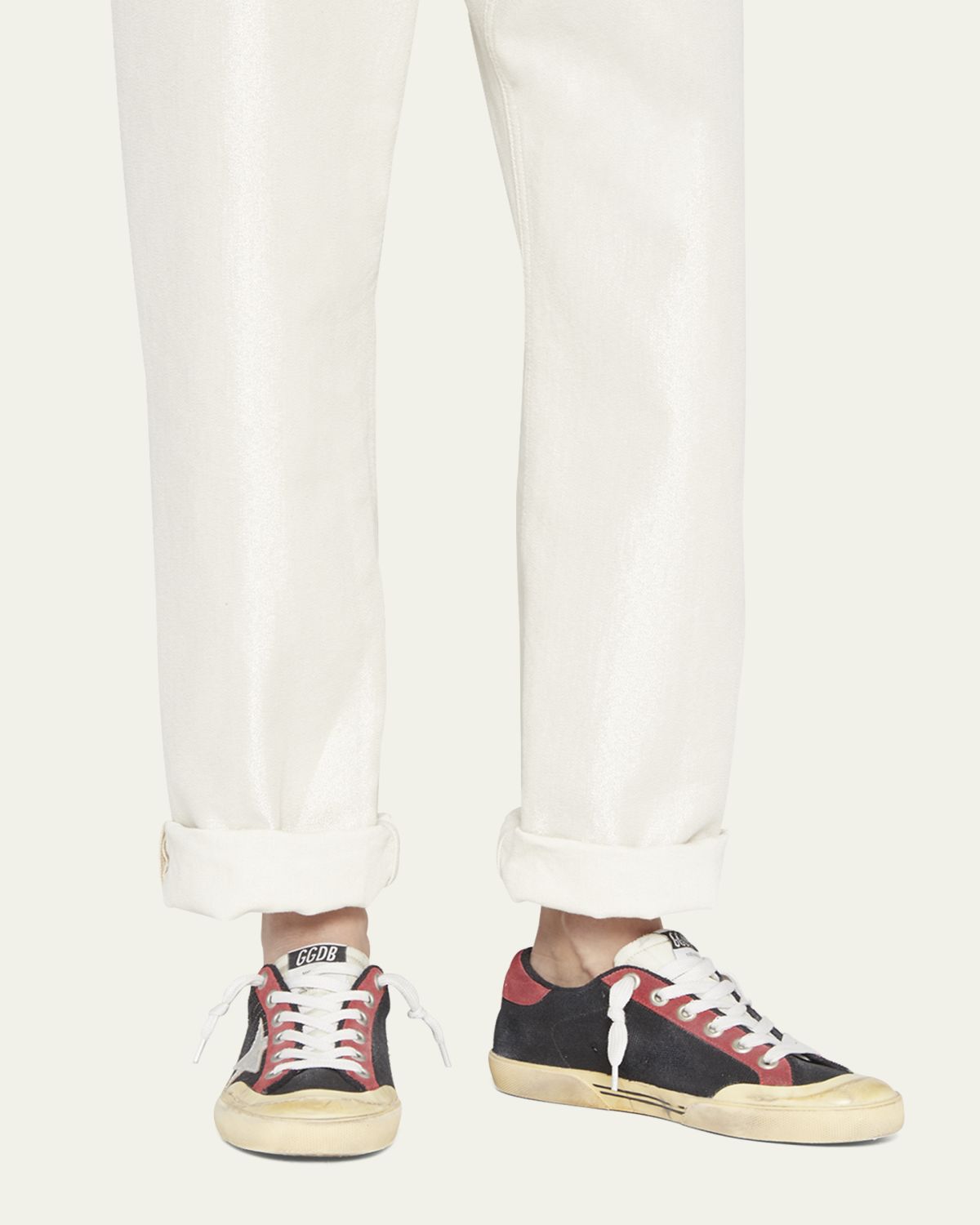 Golden Goose Superstar Mixed Leather Low-Top Sneakers | Thumbnail 2 Golden Goose Superstar Mixed Leather Low-Top Sneakers | Thumbnail 2