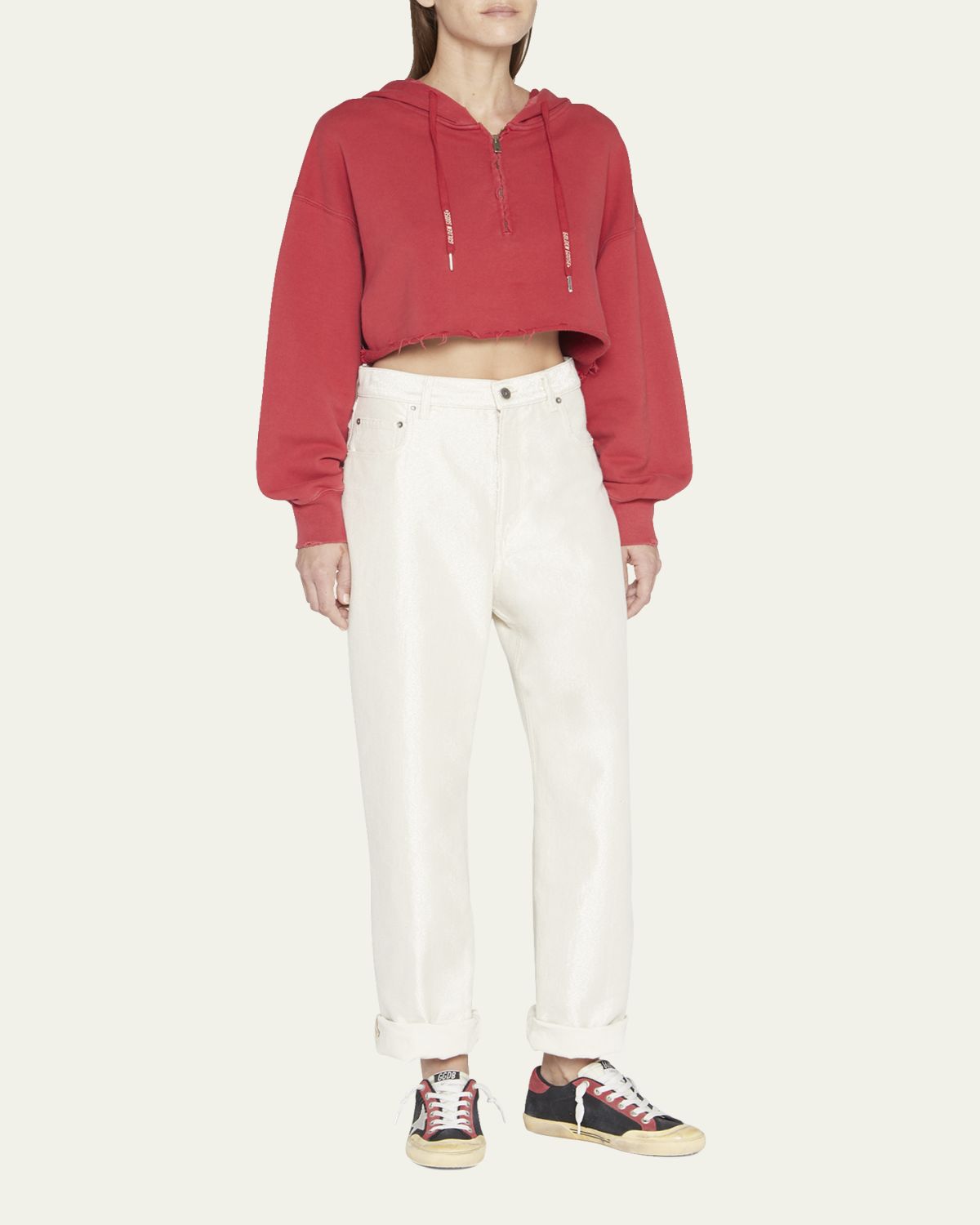 Golden Goose Superstar Mixed Leather Low-Top Sneakers | Thumbnail 3 Golden Goose Superstar Mixed Leather Low-Top Sneakers | Thumbnail 3