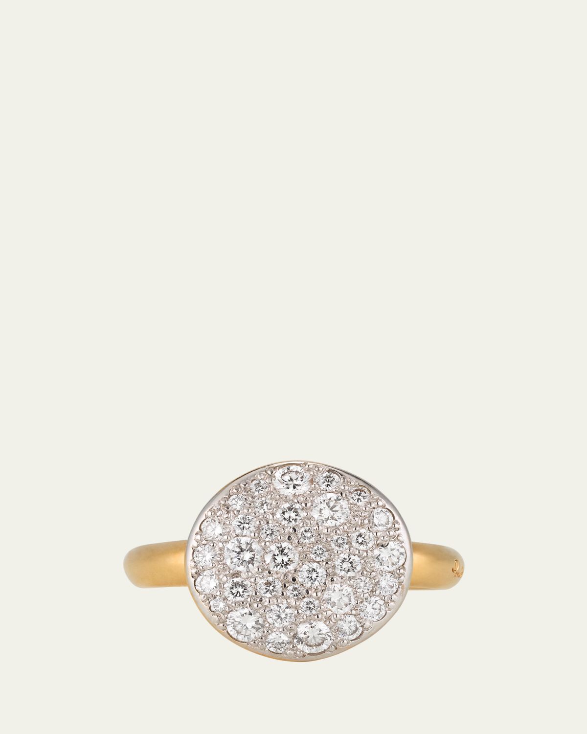 Pomellato Sabbia 18K Gold Diamond Ring