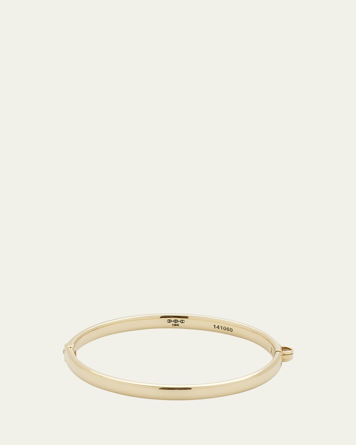 Hoorsenbuhs 18K Yellow Gold Tri-Link Bangle Bracelet, 6mm