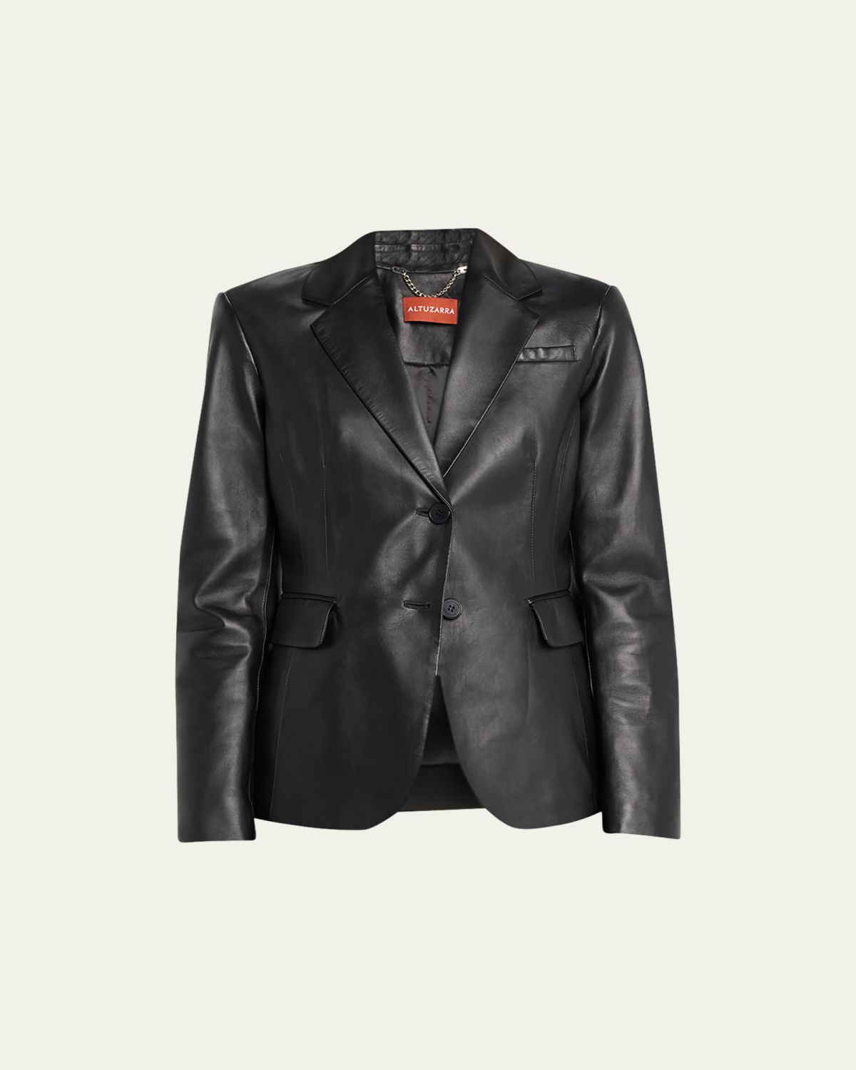 Altuzarra Fenice Tailored Leather Jacket