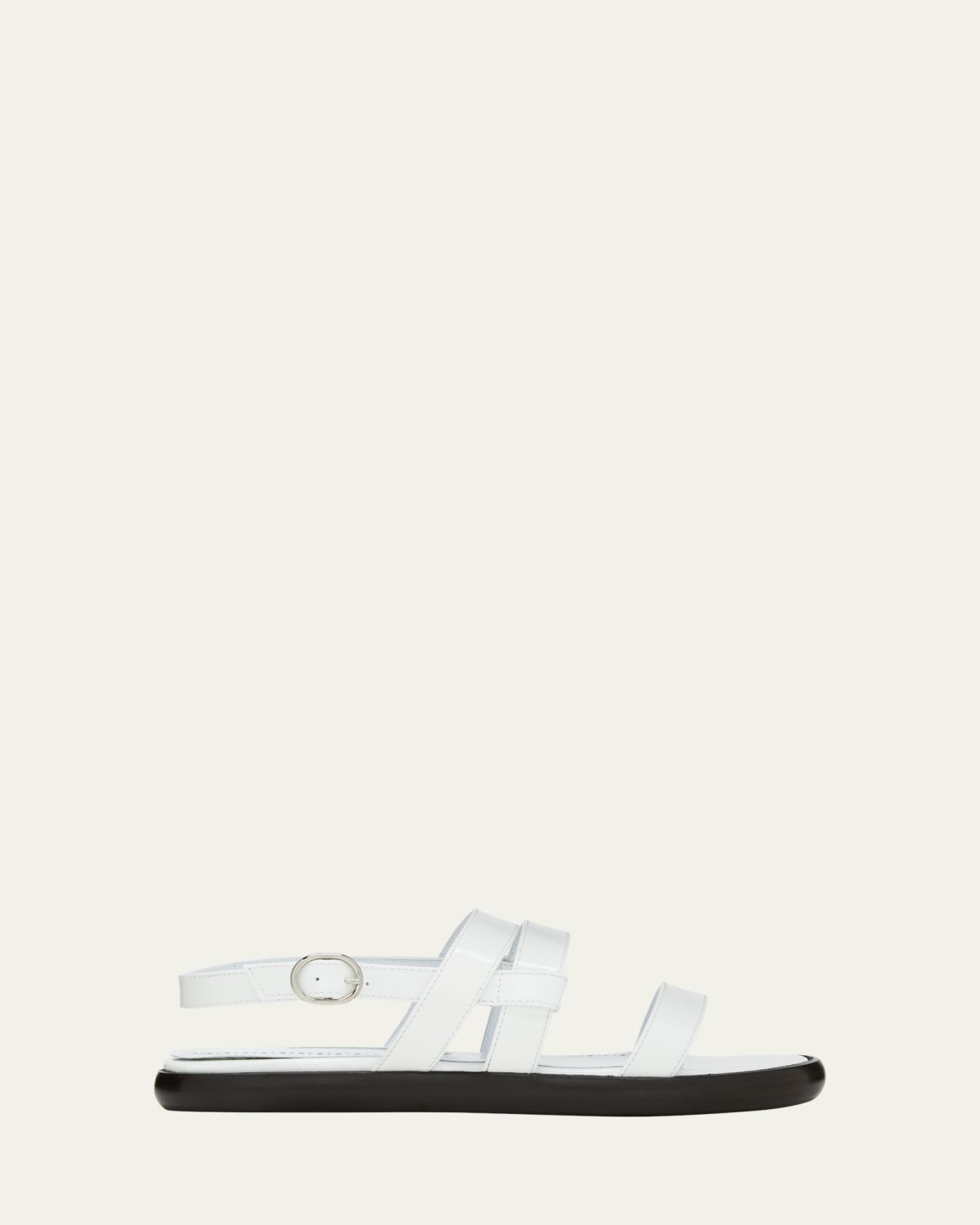 Manolo Blahnik Memaar Patent Slingback Sandals