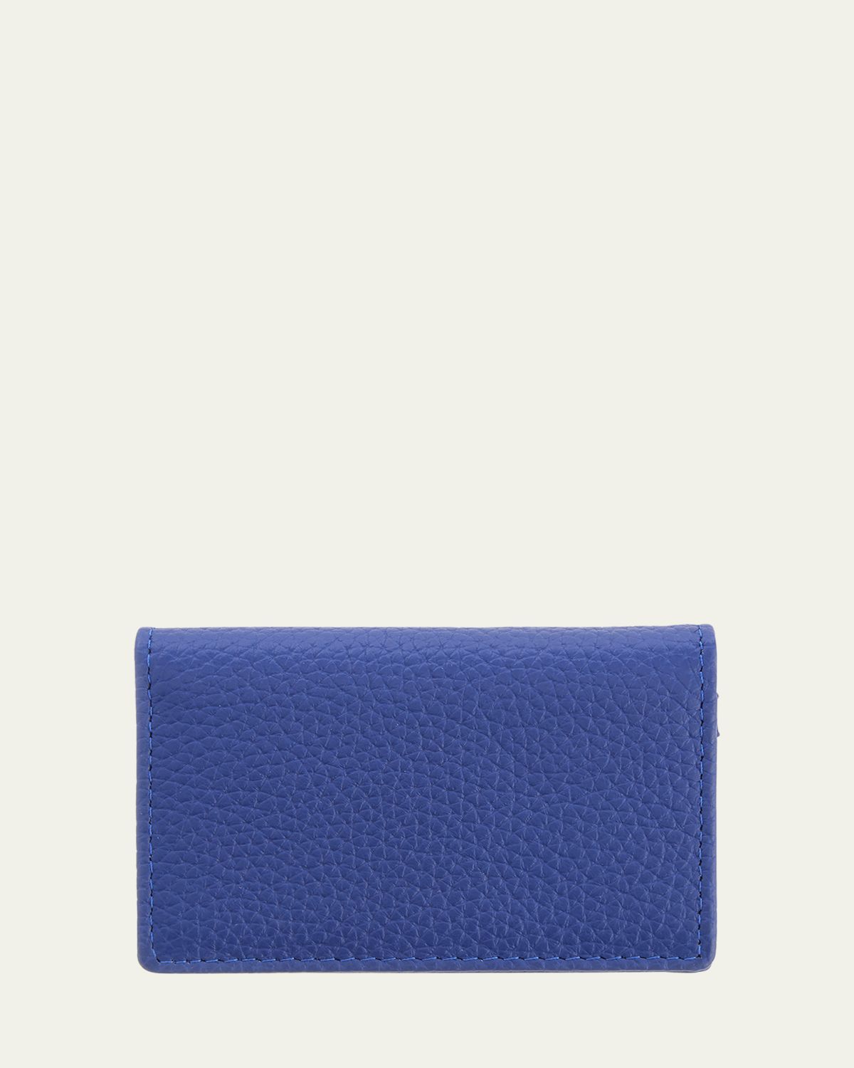 ROYCE New York Monogrammed Leather Card Holder Wallet | Thumbnail 3