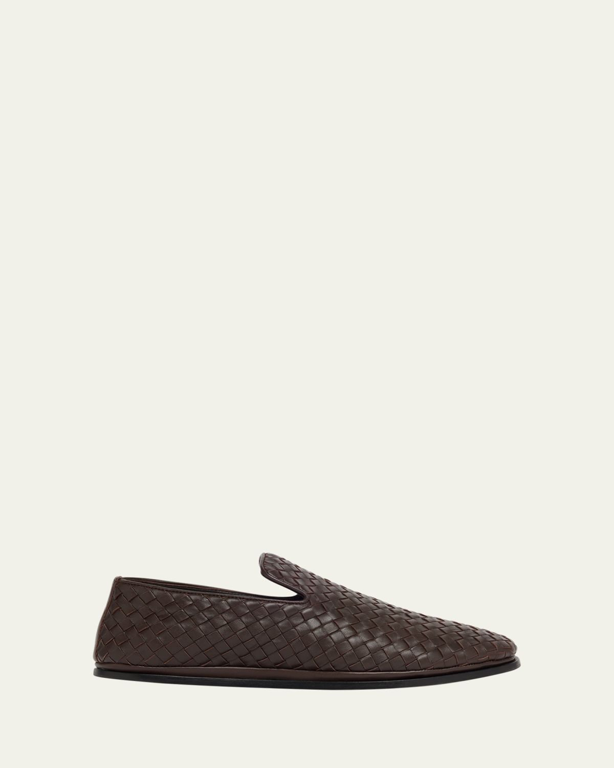 Bottega Veneta Men's Sunday Intrecciato Leather Slippers | Thumbnail 10 Bottega Veneta Men's Sunday Intrecciato Leather Slippers | Thumbnail 10