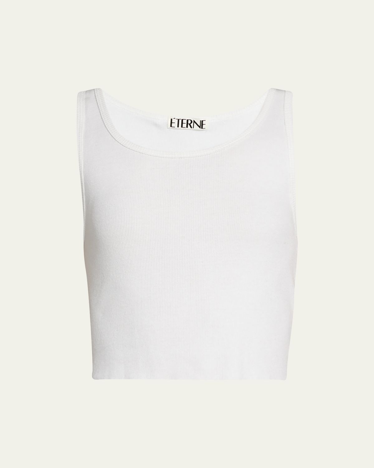 Eterne Cropped Scoop-Neck Tank Top | Thumbnail 6