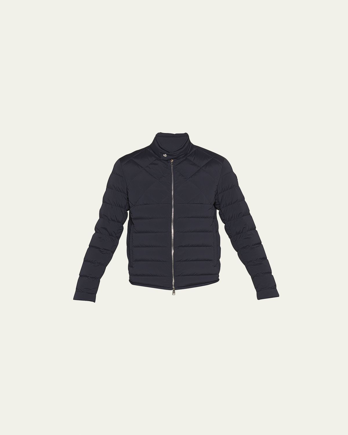 Moncler Men's Choquart Down Biker Jacket