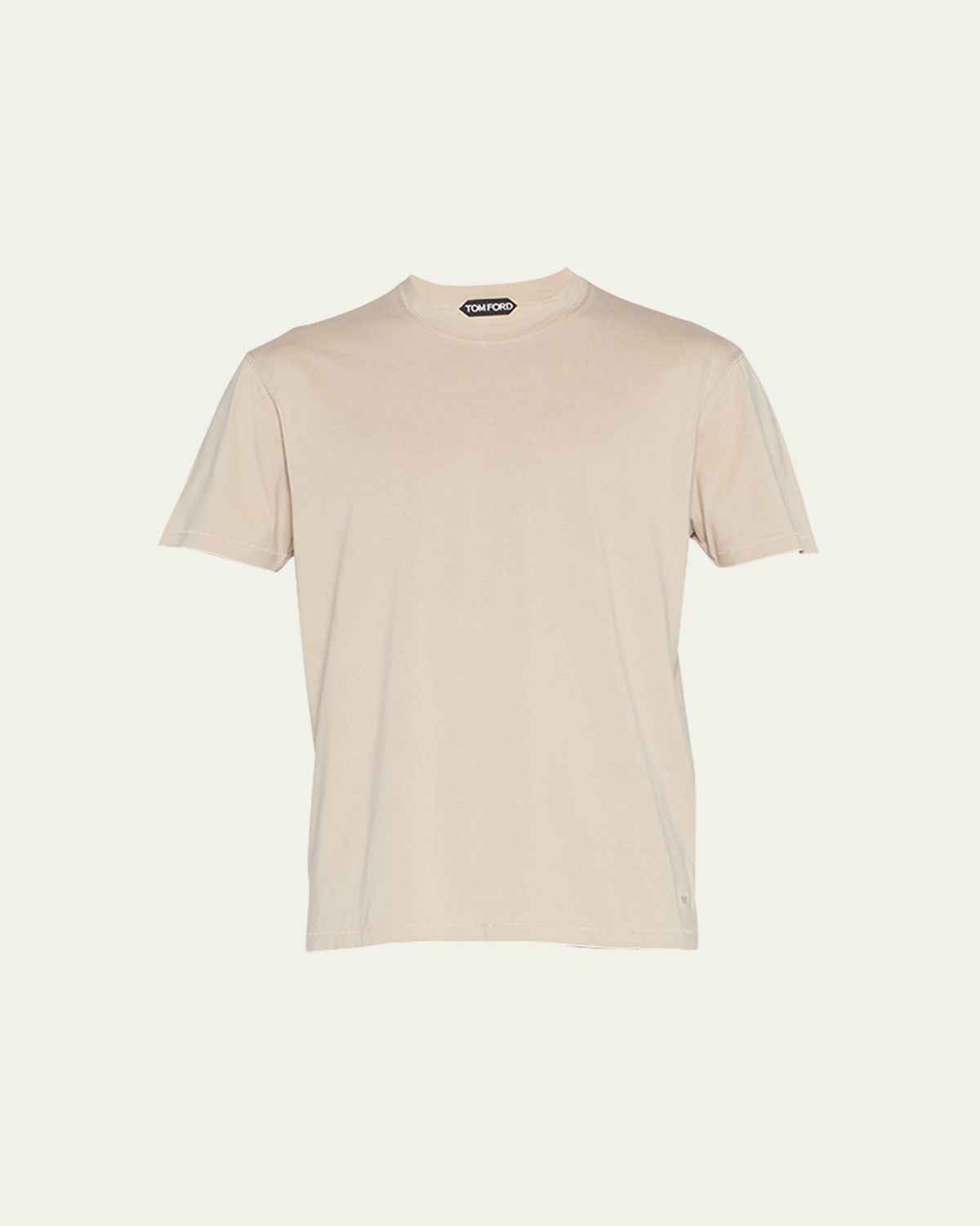 TOM FORD Men's Lyocell-Cotton Crewneck T-Shirt | Thumbnail 6 TOM FORD Men's Lyocell-Cotton Crewneck T-Shirt | Thumbnail 6