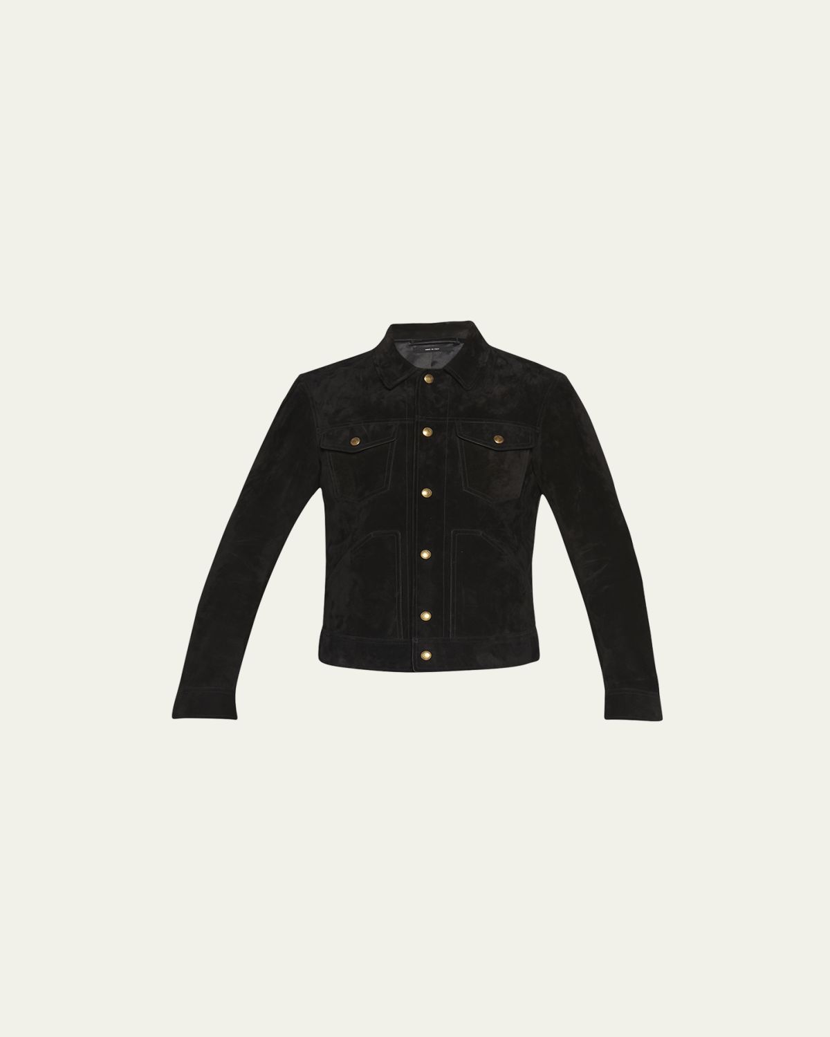 TOM FORD Men 's Suede Western Jacket