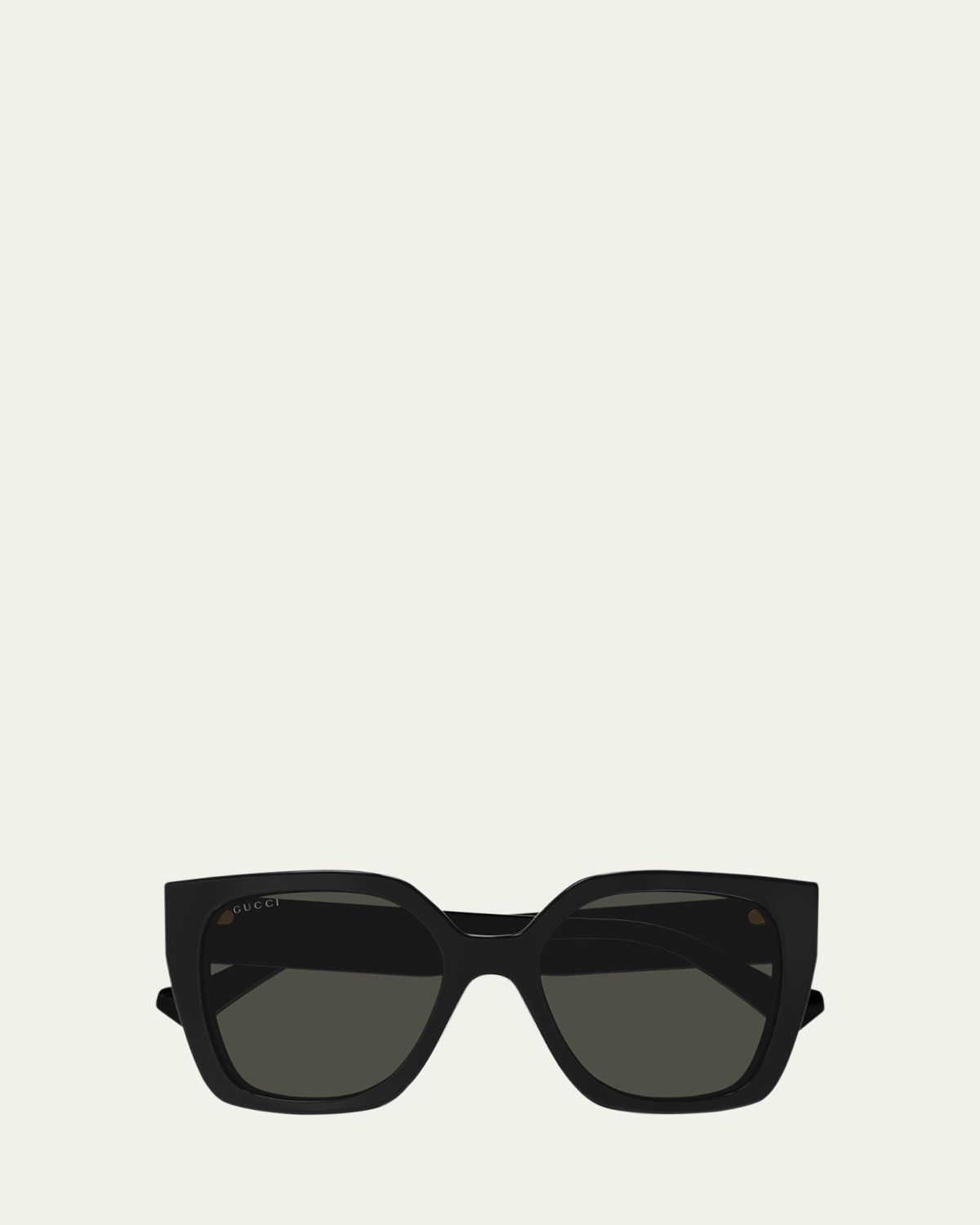 Gucci Color-Block GG Injection Plastic Cat-Eye Sunglasses