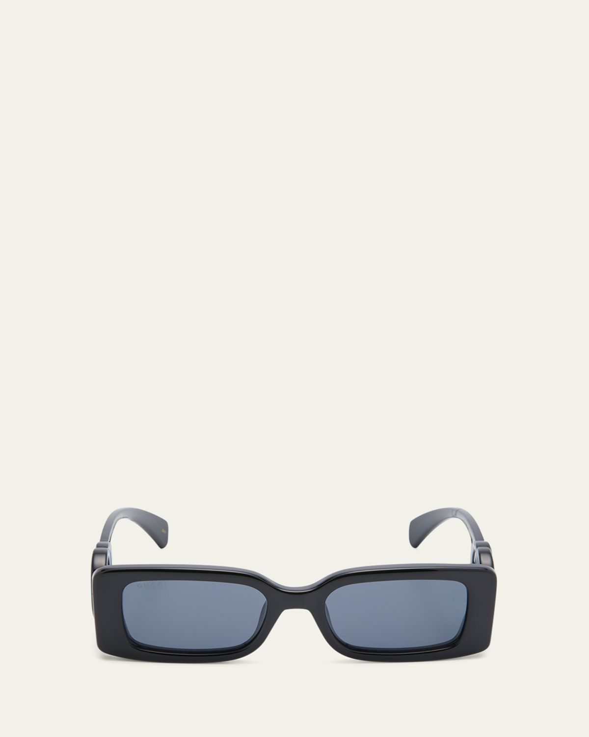 Gucci Monochrome GG Rectangle Acetate Sunglasses