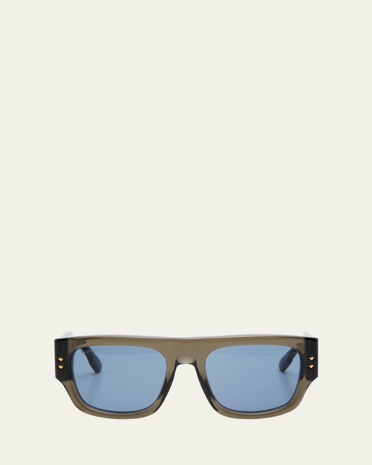Gucci Men's Oversized Rectangle Sunglasses | Thumbnail 6 Gucci Men's Oversized Rectangle Sunglasses | Thumbnail 6