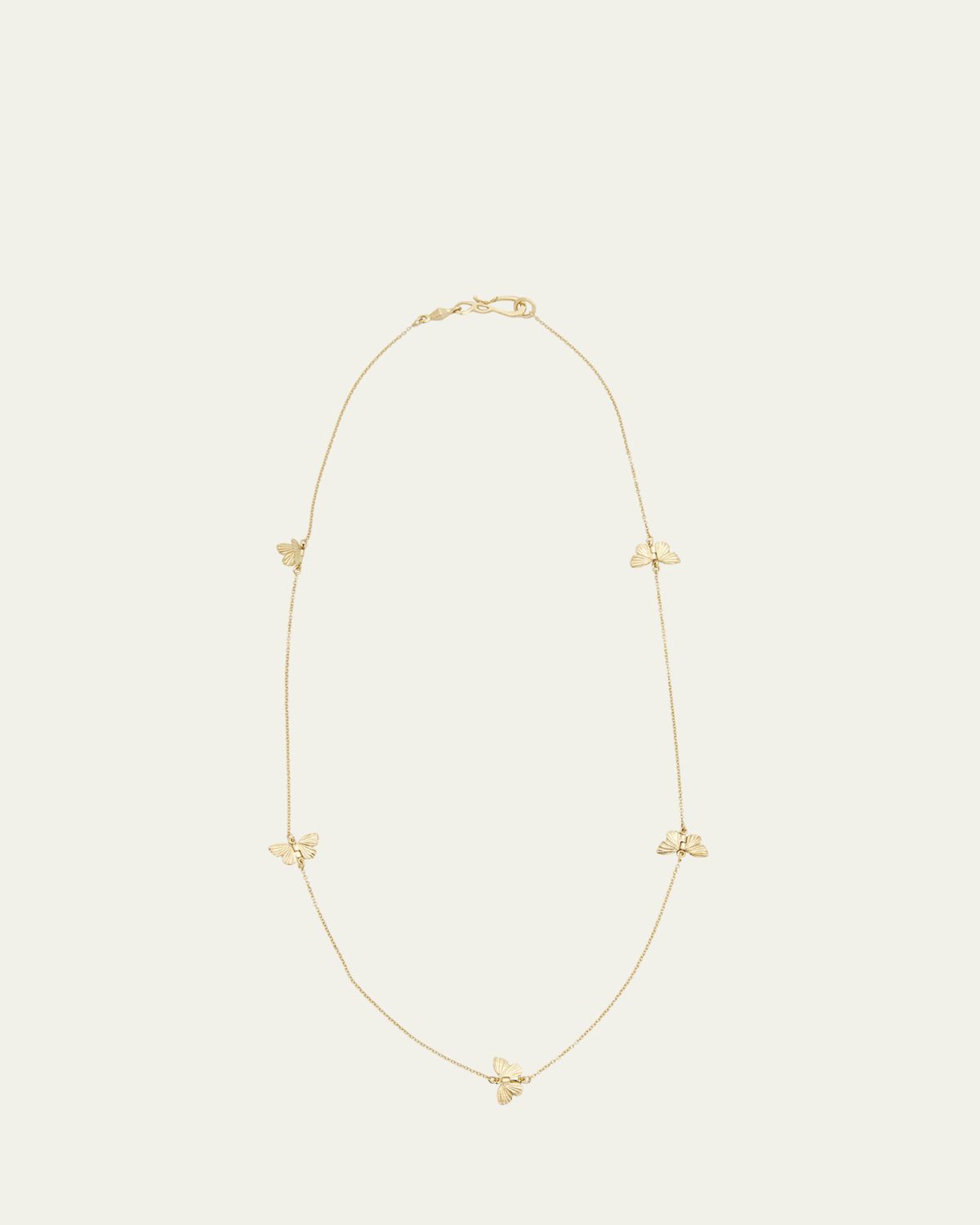 James Banks 5 Migration Necklace With Solid 18k Yellow Gold