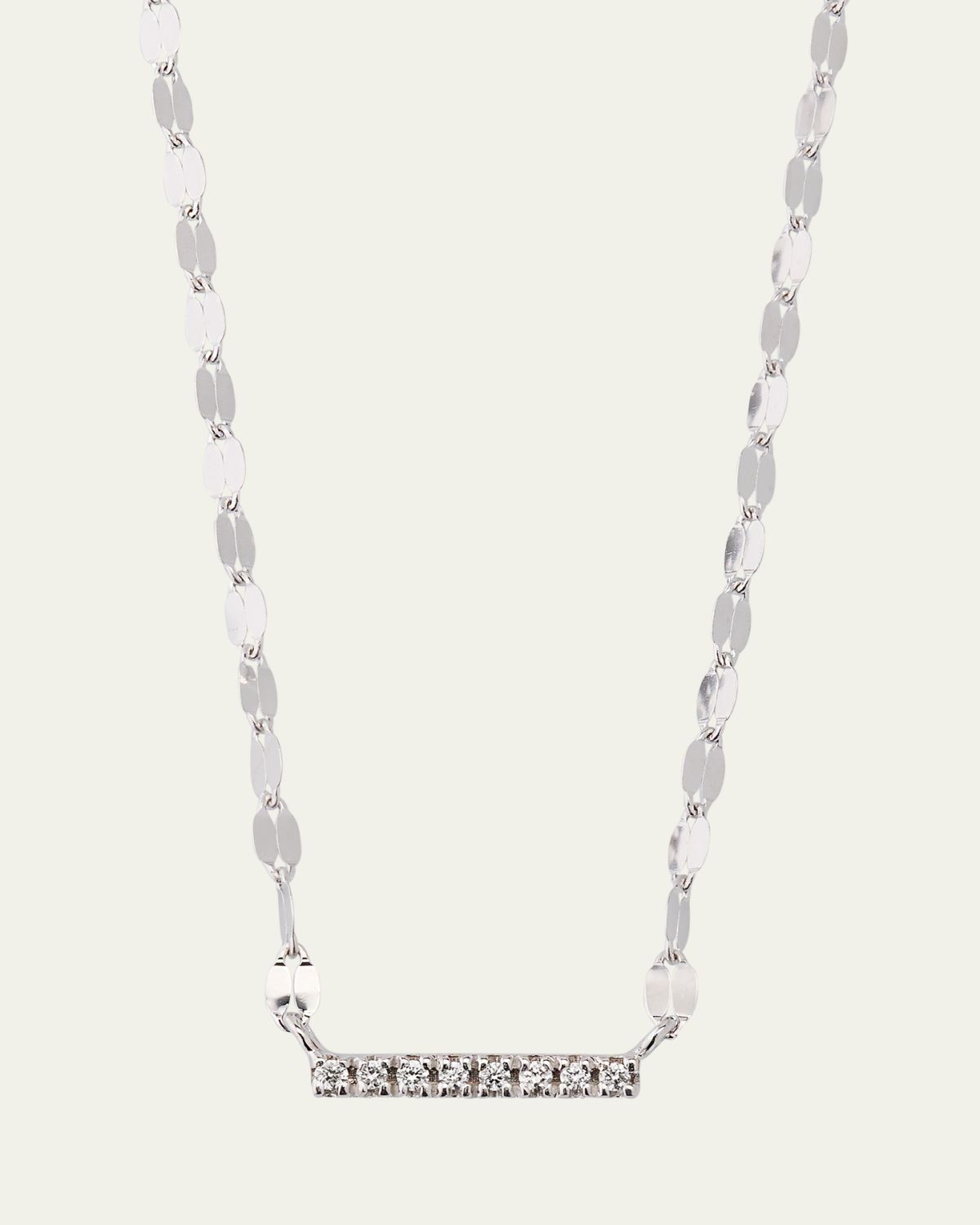 Lana 14K Gold Flawless Mini Diamond Bar Pendant Necklace | Thumbnail 5