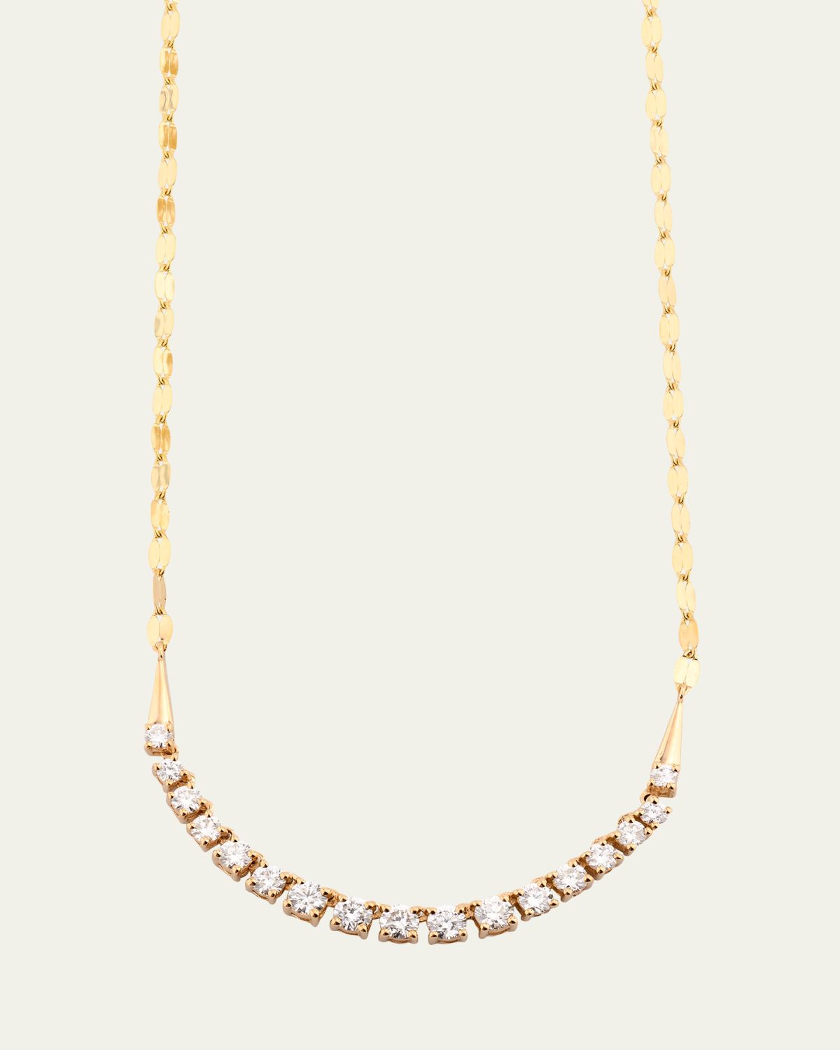 Lana 14K Gold Flawless Graduating Diamond Tennis Necklace | Thumbnail 5 Lana 14K Gold Flawless Graduating Diamond Tennis Necklace | Thumbnail 5