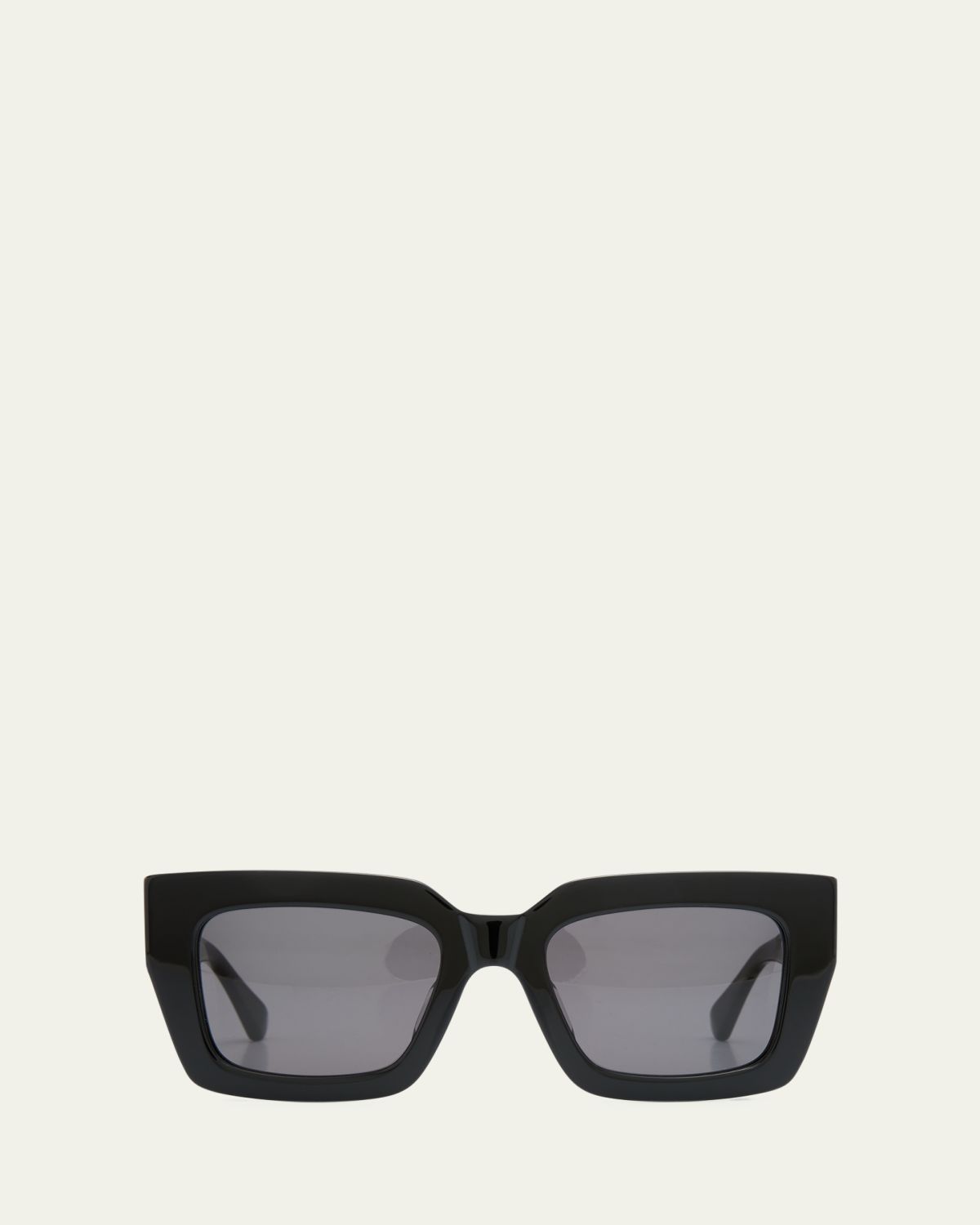 Bottega Veneta Raised Logo Acetate Cat-Eye Sunglasses