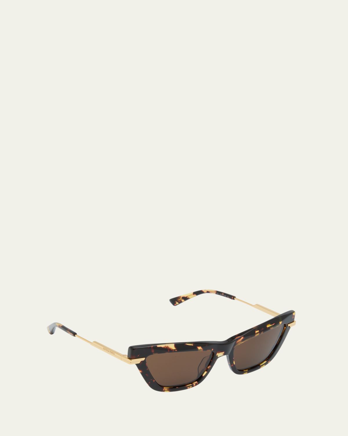 Bottega Veneta Logo Mixed-Media Cat-Eye Sunglasses | Thumbnail 6 Bottega Veneta Logo Mixed-Media Cat-Eye Sunglasses | Thumbnail 6