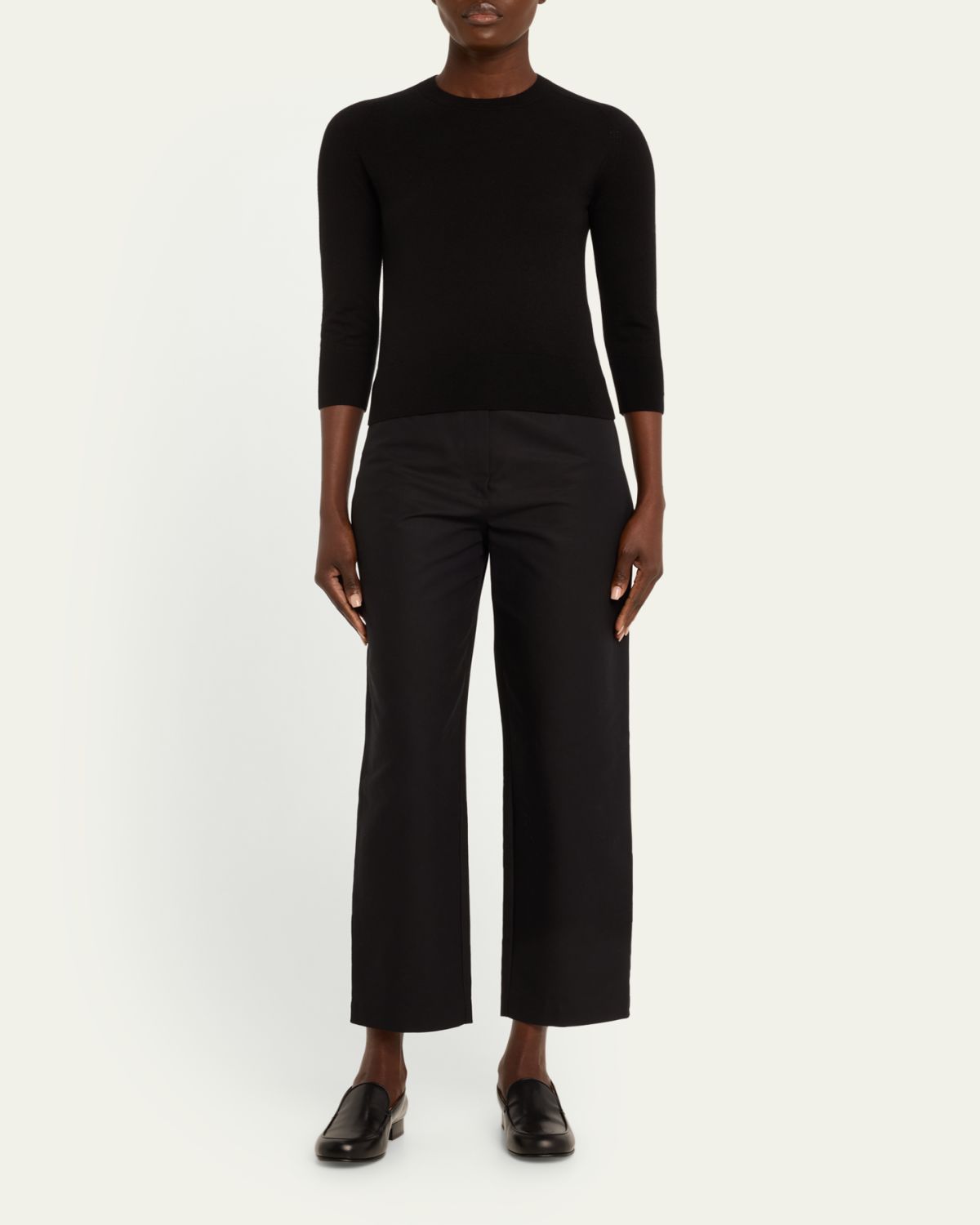 Loro Piana Girocollo Manica Neo Piuma Cashmere Sweater | Thumbnail 2 Loro Piana Girocollo Manica Neo Piuma Cashmere Sweater | Thumbnail 2