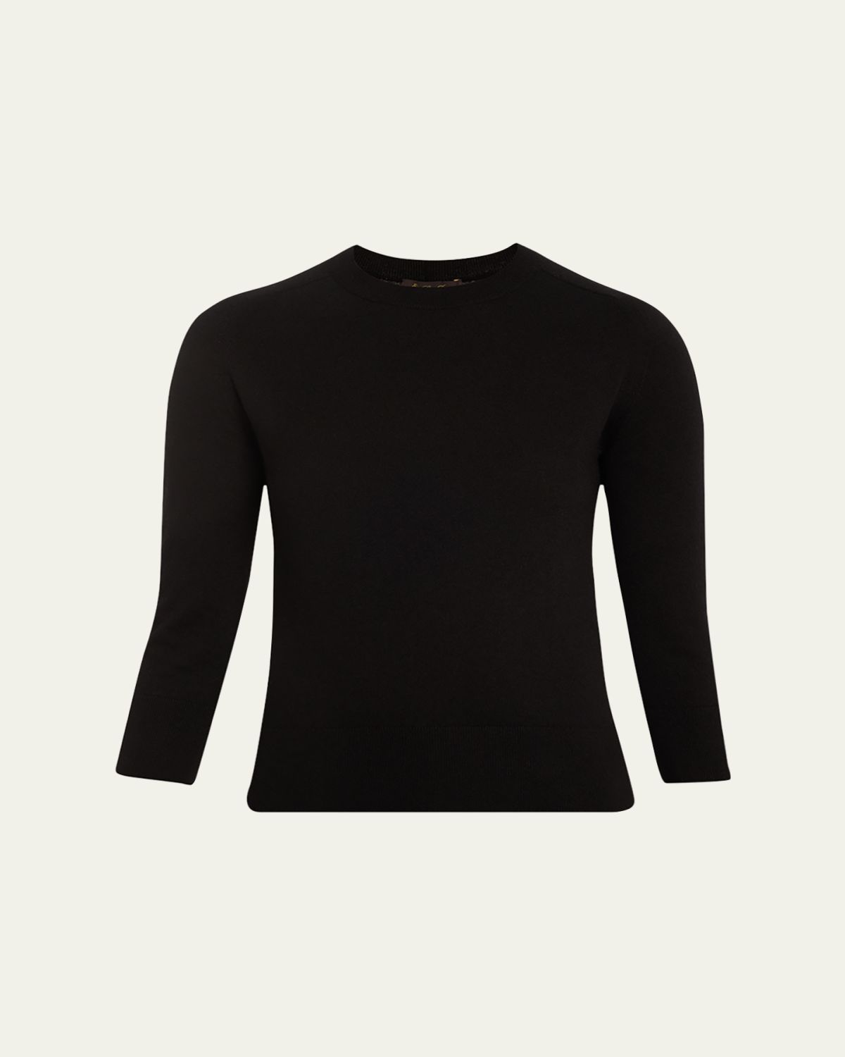 Loro Piana Girocollo Manica Neo Piuma Cashmere Sweater