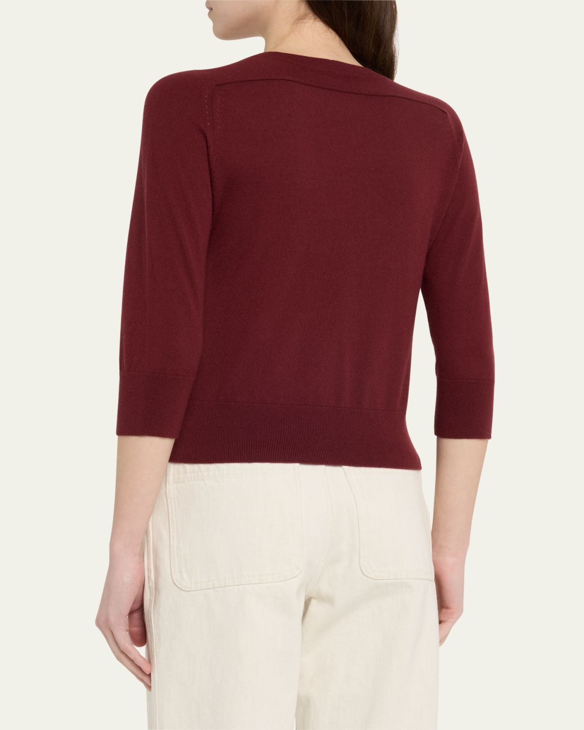 Loro Piana Girocollo Manica Neo Piuma Cashmere Sweater | Thumbnail 7 Loro Piana Girocollo Manica Neo Piuma Cashmere Sweater | Thumbnail 7