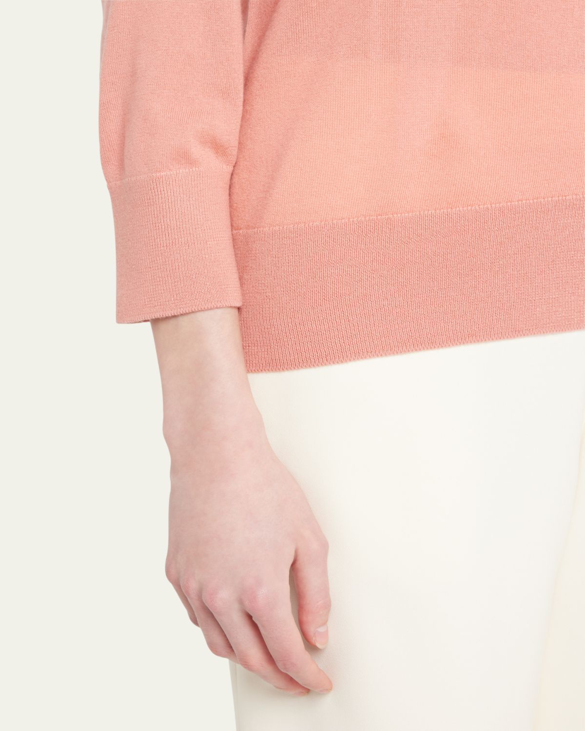 Loro Piana Girocollo Manica Neo Piuma Cashmere Sweater | Thumbnail 13 Loro Piana Girocollo Manica Neo Piuma Cashmere Sweater | Thumbnail 13