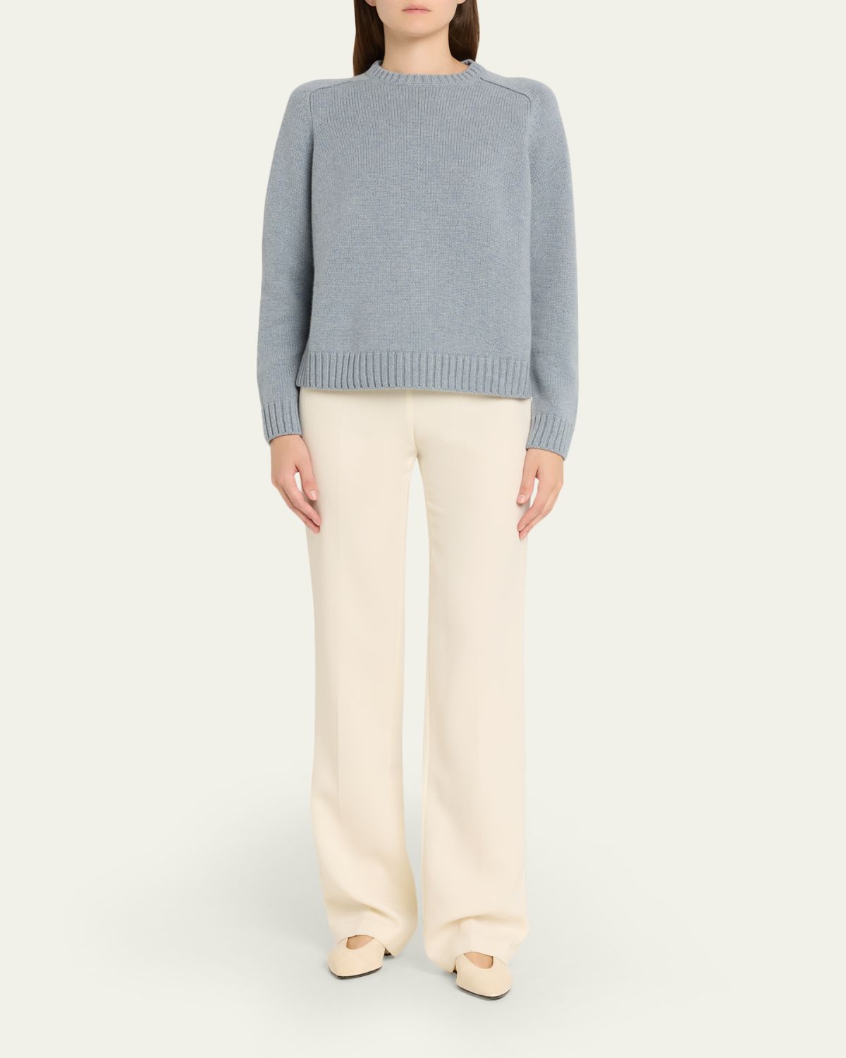 Loro Piana Neo Parksville Cashmere Crewneck Sweater | Thumbnail 2 Loro Piana Neo Parksville Cashmere Crewneck Sweater | Thumbnail 2