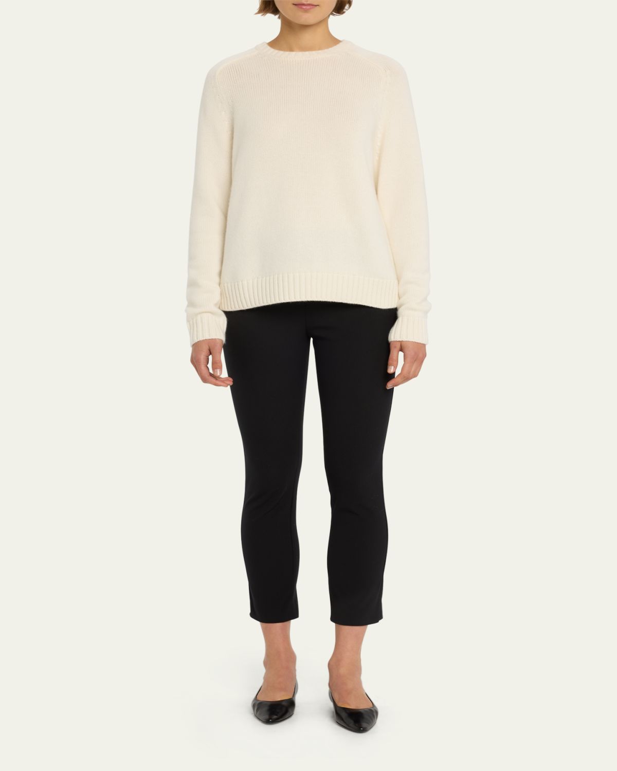 Loro Piana Neo Parksville Cashmere Crewneck Sweater | Thumbnail 2