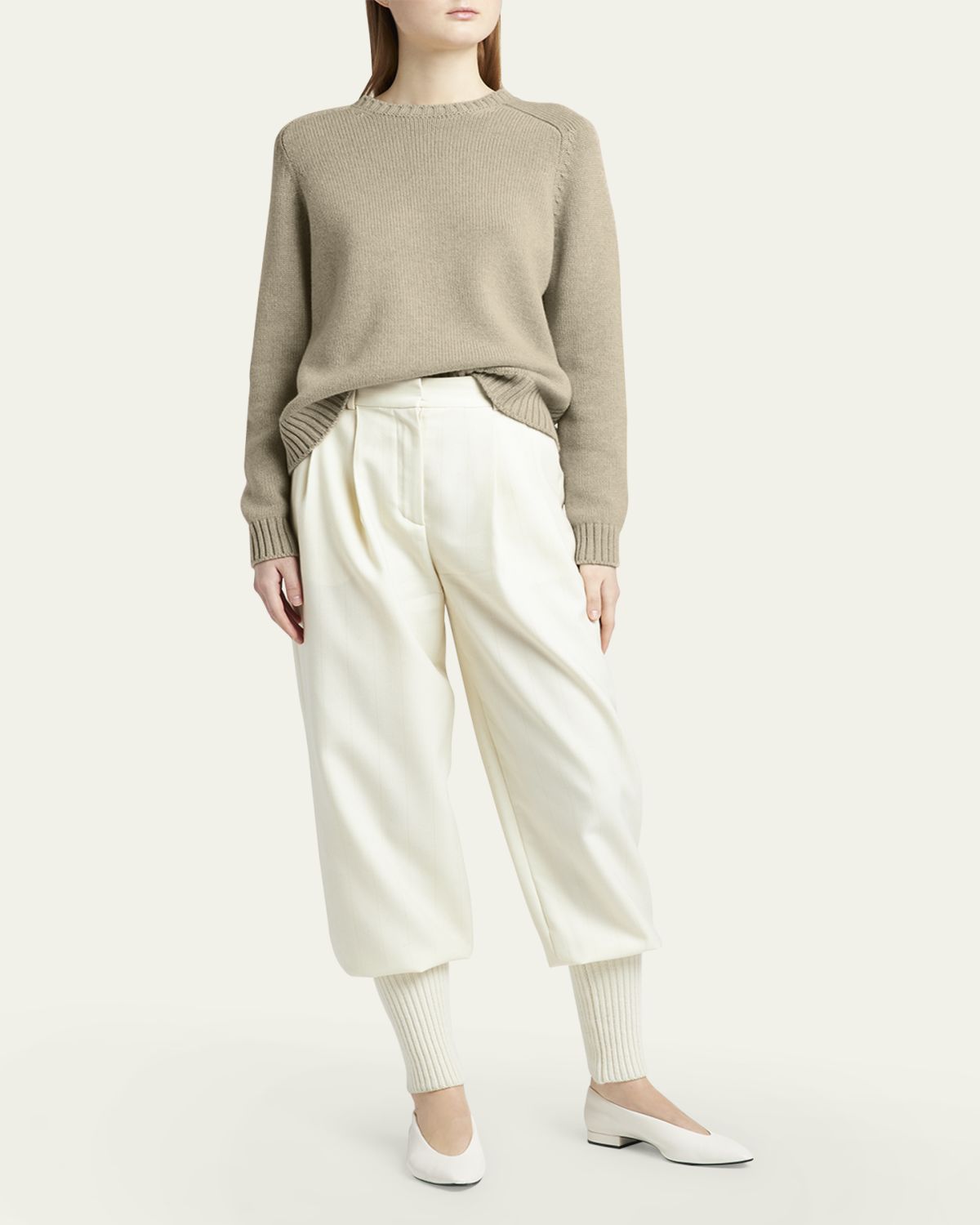 Loro Piana Neo Parksville Cashmere Crewneck Sweater | Thumbnail 6 Loro Piana Neo Parksville Cashmere Crewneck Sweater | Thumbnail 6