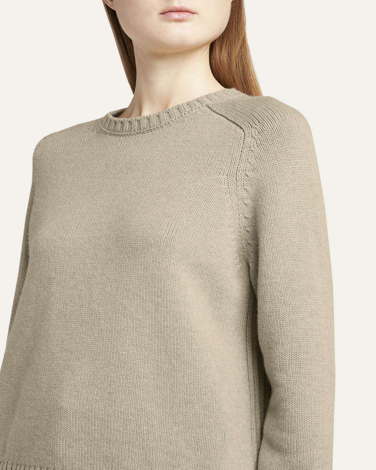 Loro Piana Neo Parksville Cashmere Crewneck Sweater | Thumbnail 9 Loro Piana Neo Parksville Cashmere Crewneck Sweater | Thumbnail 9