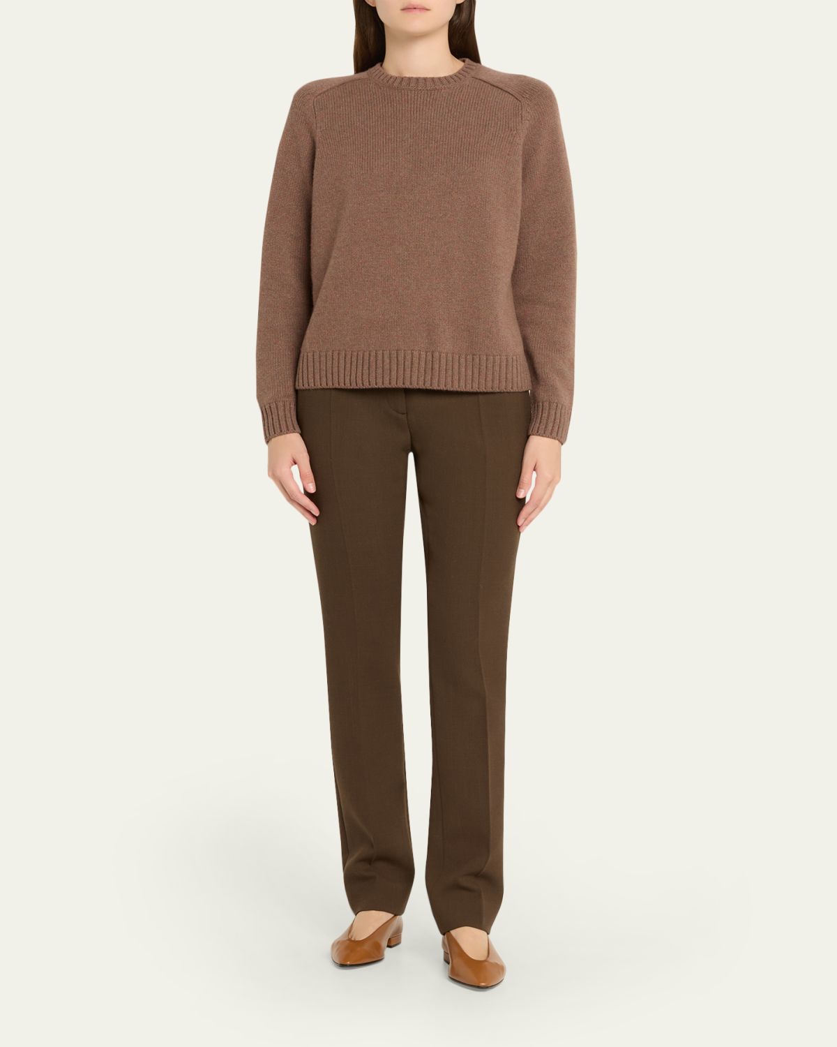 Loro Piana Neo Parksville Cashmere Crewneck Sweater | Thumbnail 6 Loro Piana Neo Parksville Cashmere Crewneck Sweater | Thumbnail 6