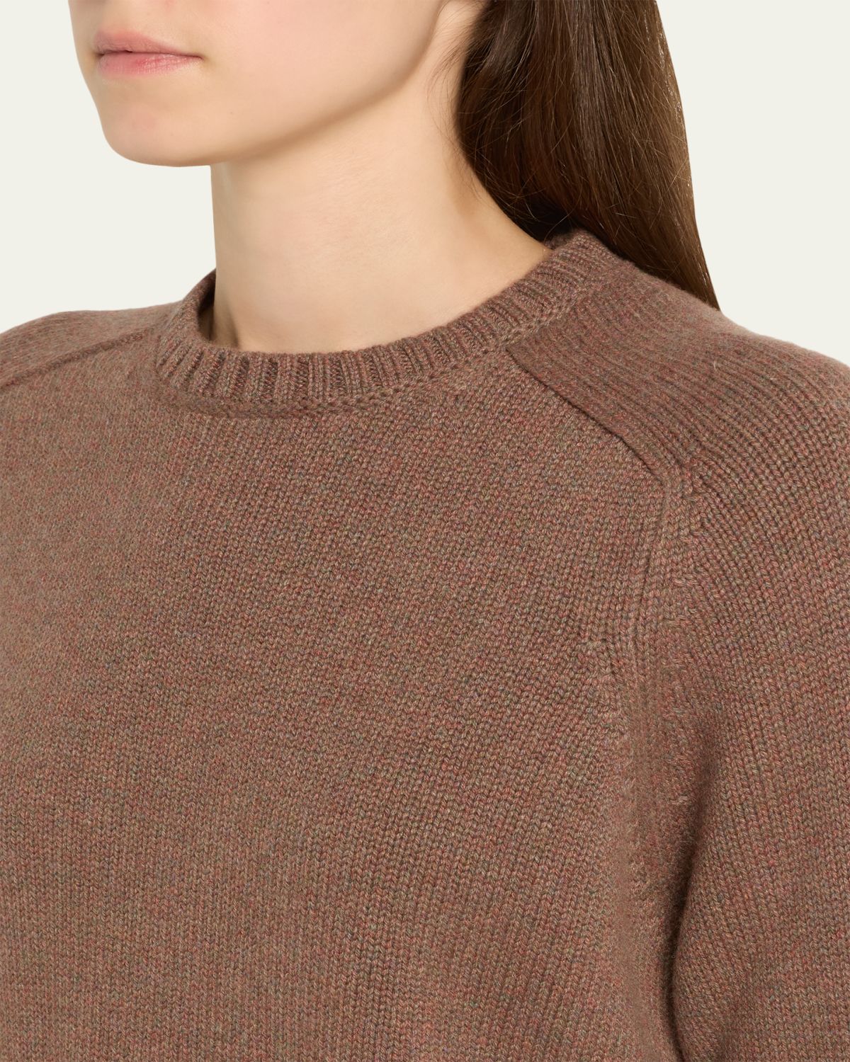 Loro Piana Neo Parksville Cashmere Crewneck Sweater | Thumbnail 9 Loro Piana Neo Parksville Cashmere Crewneck Sweater | Thumbnail 9