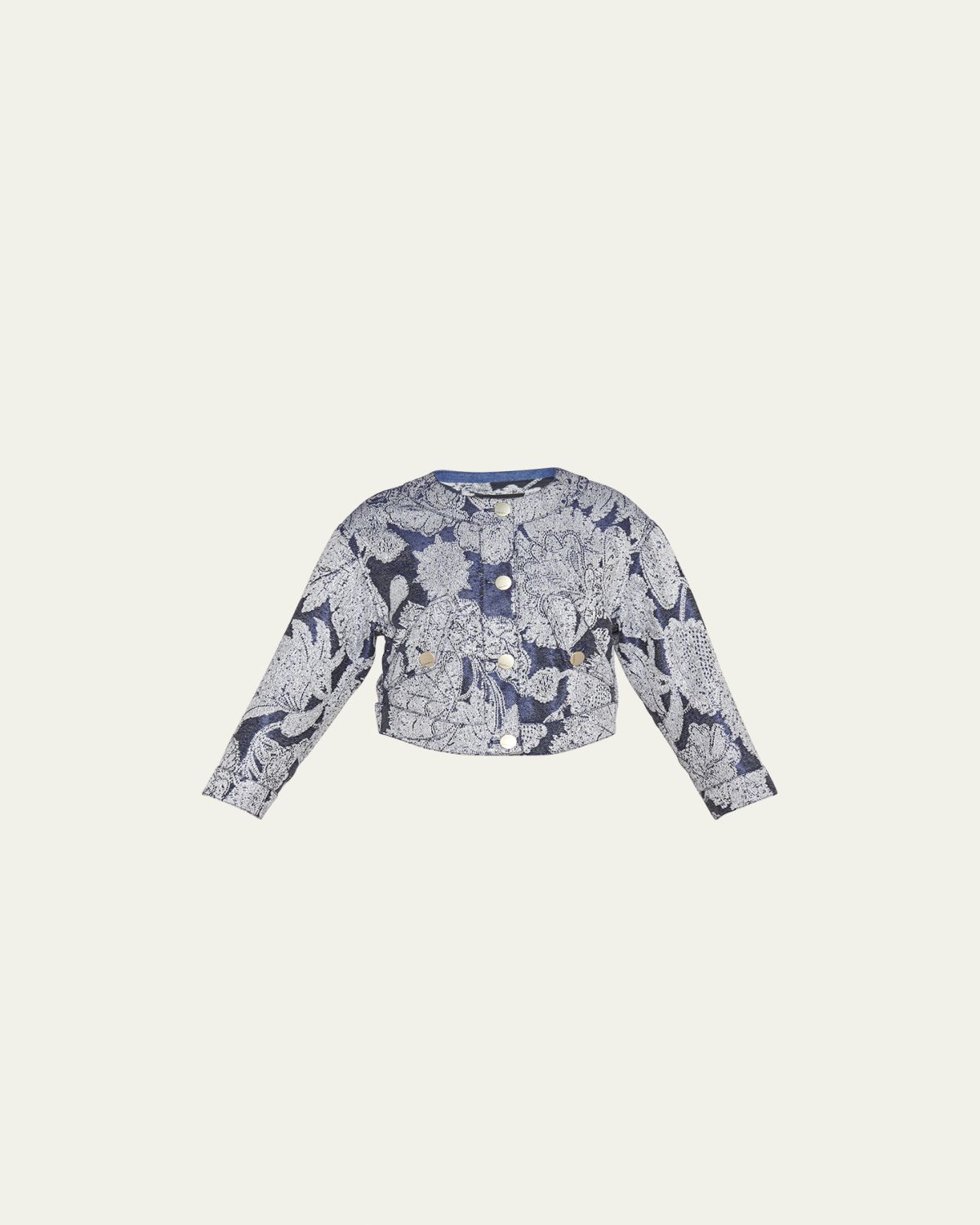 Giorgio Armani Paisley Crop Jacket | Thumbnail 6 Giorgio Armani Paisley Crop Jacket | Thumbnail 6