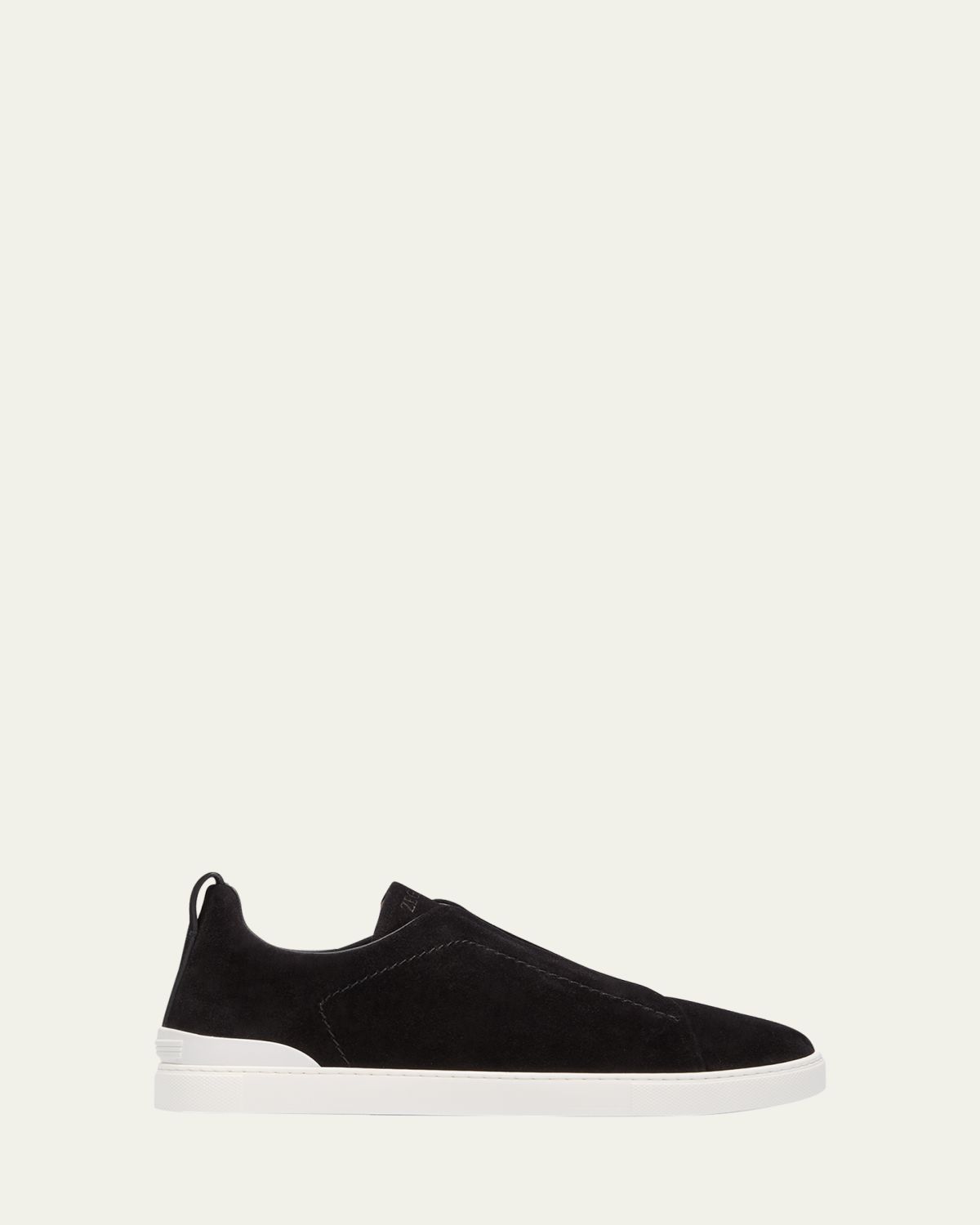 ZEGNA Men's Triple Stitch Suede Sneakers | Thumbnail 10 ZEGNA Men's Triple Stitch Suede Sneakers | Thumbnail 10