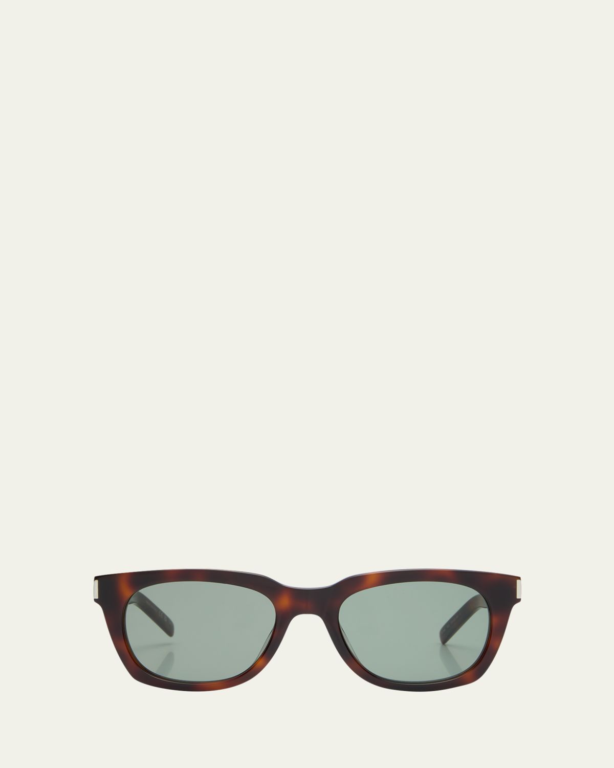 Saint Laurent Men's Combi Acetate Rectangle Sunglasses