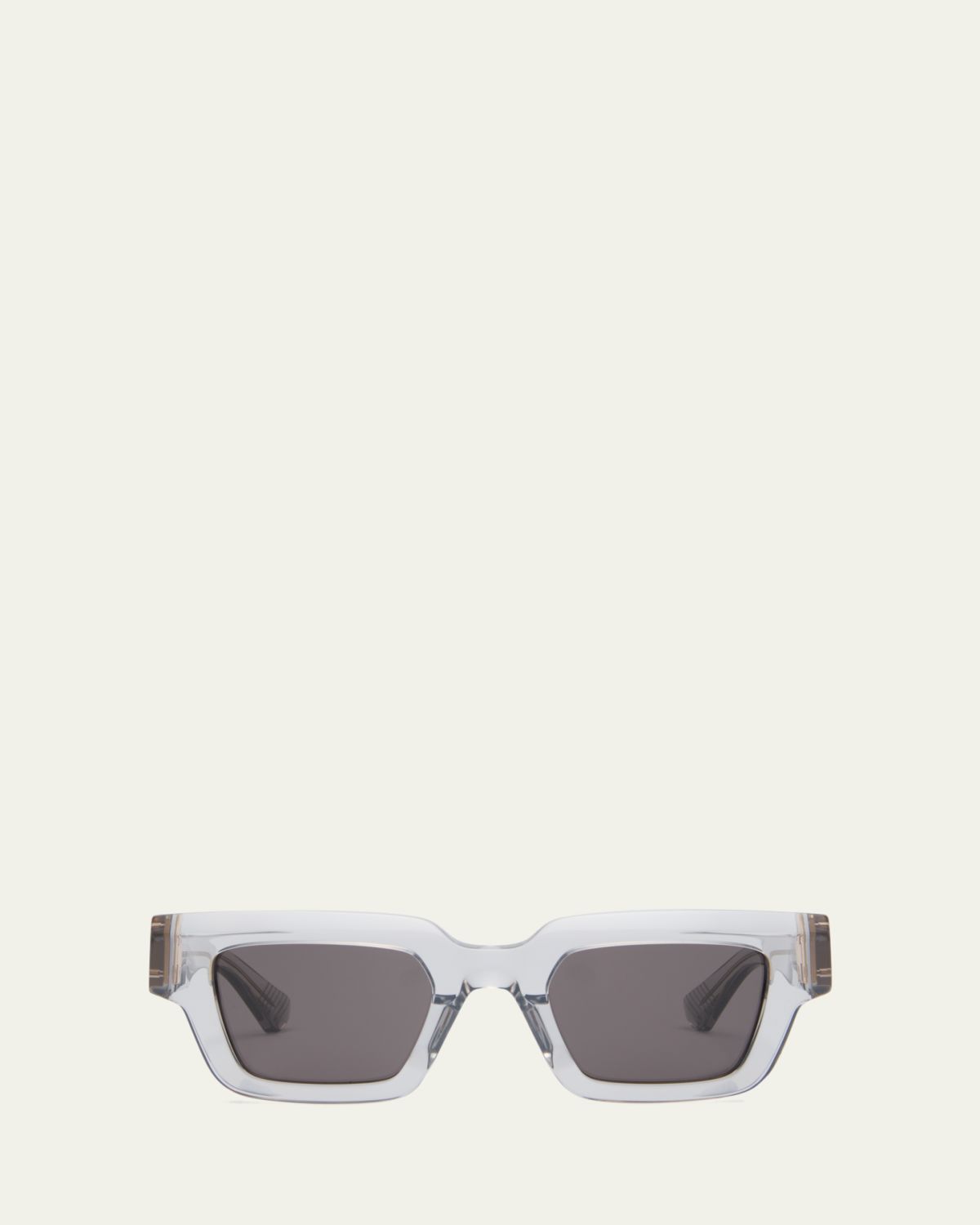 Bottega Veneta Men's Square Acetate Sunglasses
