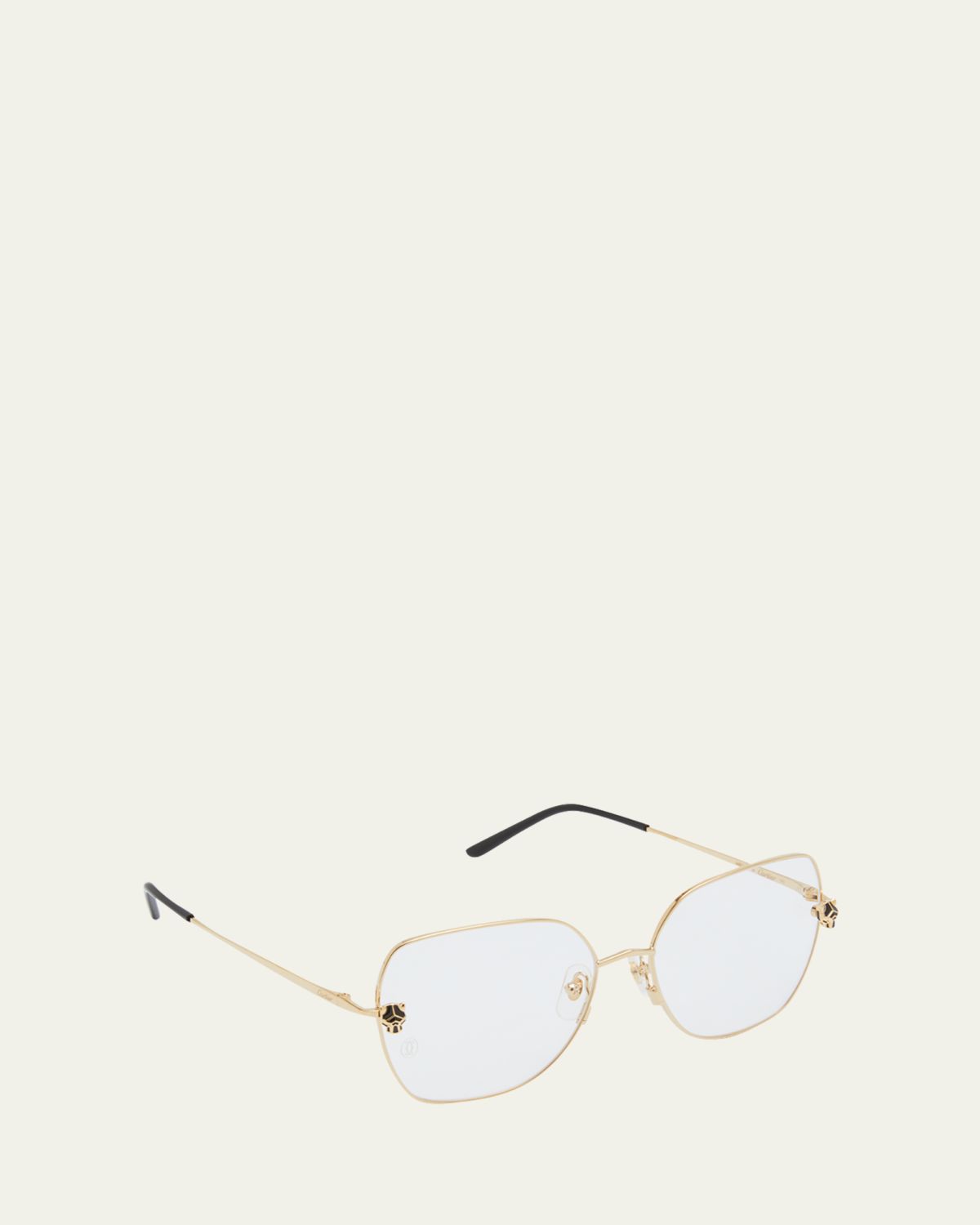 Cartier Panther Gold-Plated Metal Butterfly Optical Glasses | Thumbnail 3 Cartier Panther Gold-Plated Metal Butterfly Optical Glasses | Thumbnail 3