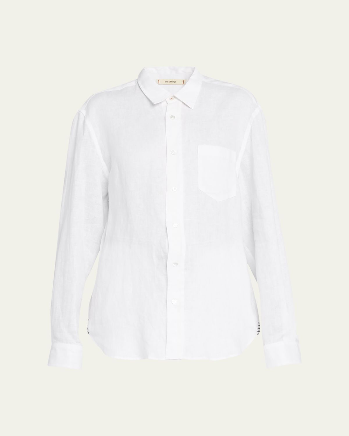 The Salting Classic Linen Button-Front Shirt