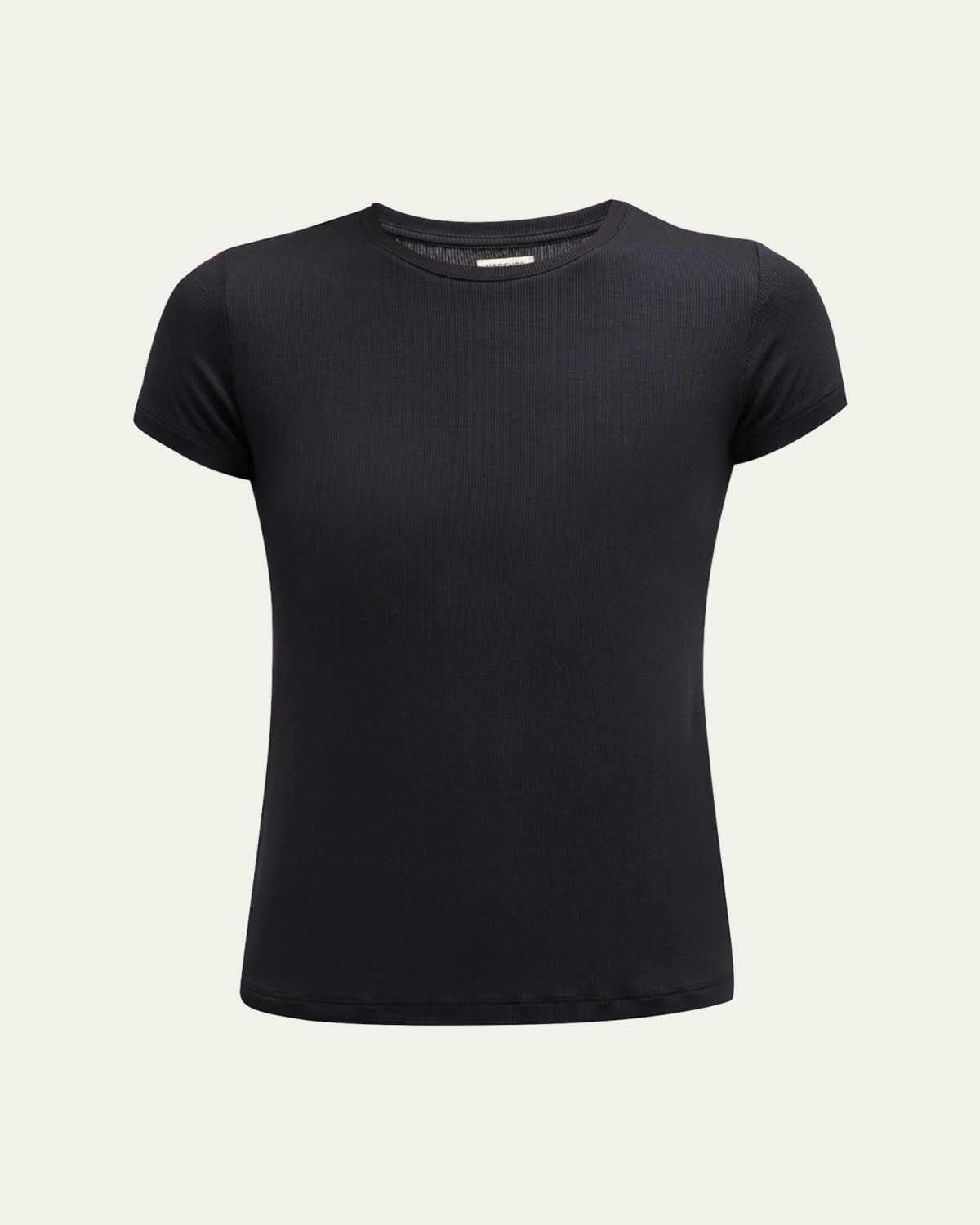 L'Agence Ressi Ribbed Short-Sleeve Tee | Thumbnail 6