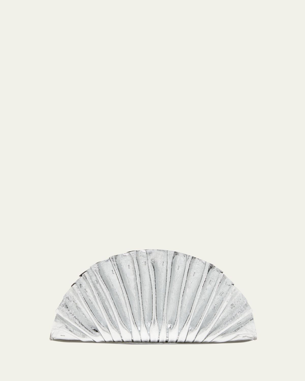 Cult Gaia Nala Mini Shell Metallic Clutch Bag | Thumbnail 6