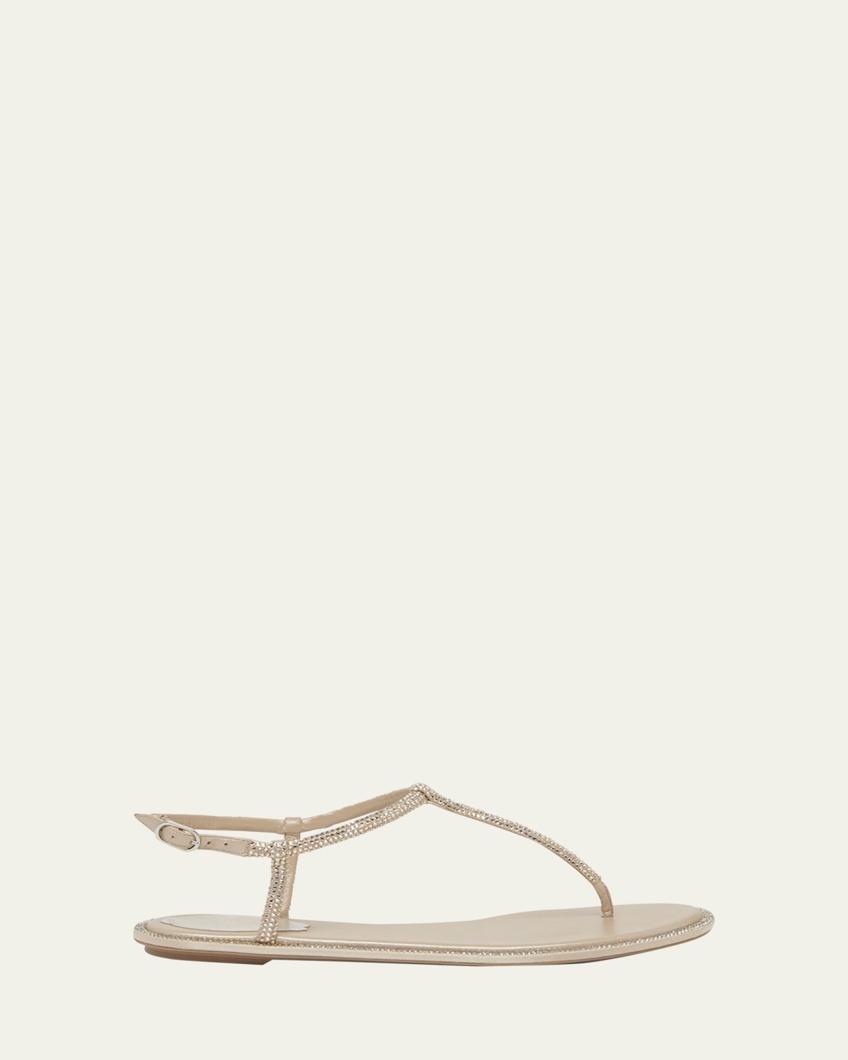 Rene Caovilla Strass T-Strap Thong Sandals | Thumbnail 5 Rene Caovilla Strass T-Strap Thong Sandals | Thumbnail 5