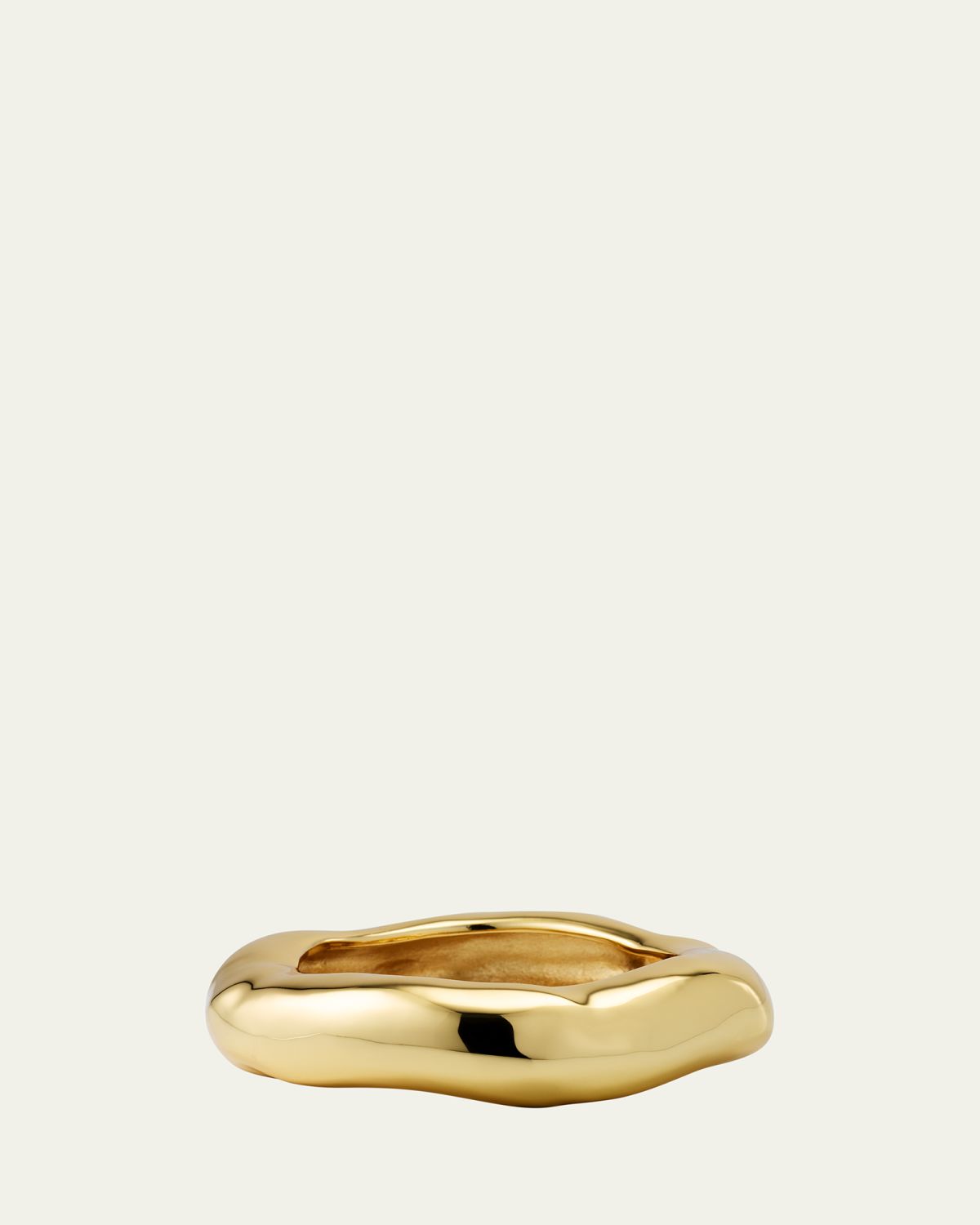 Alexis Bittar Wide Molten Bangle, Size Small