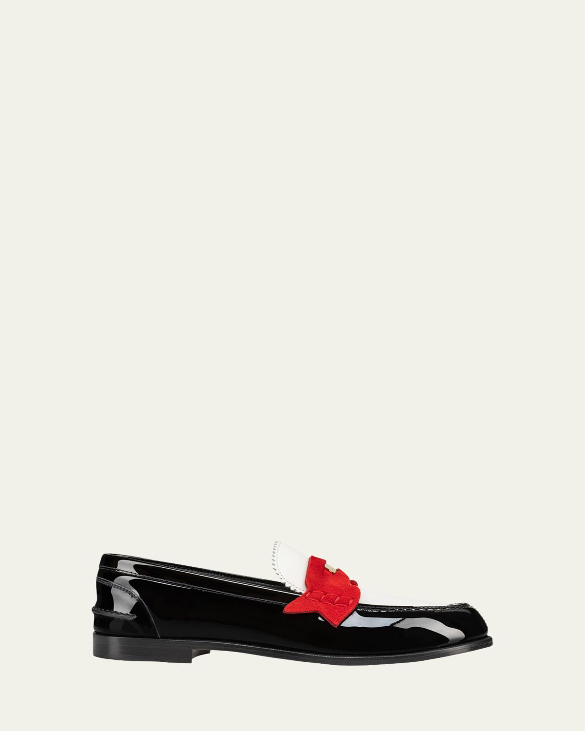 Christian Louboutin Donna Patent Penny Loafers