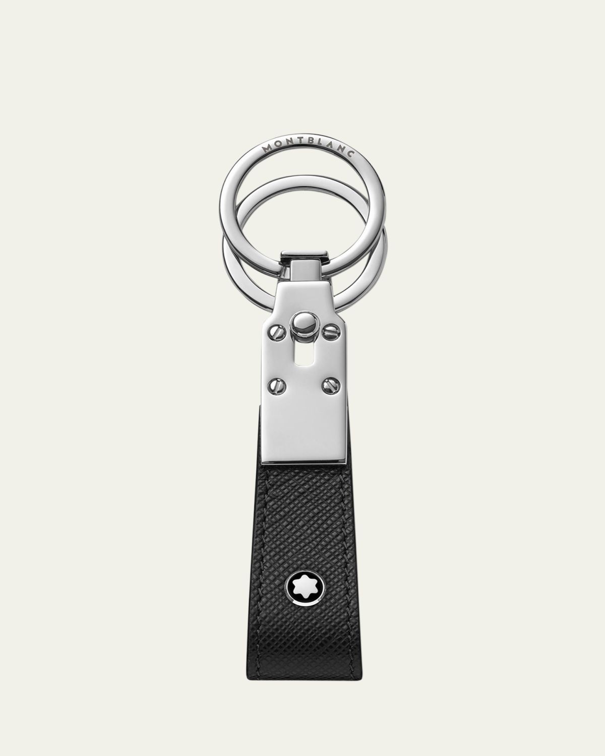 Montblanc Men's Sartorial Leather Loop Key Fob | Thumbnail 3 Montblanc Men's Sartorial Leather Loop Key Fob | Thumbnail 3