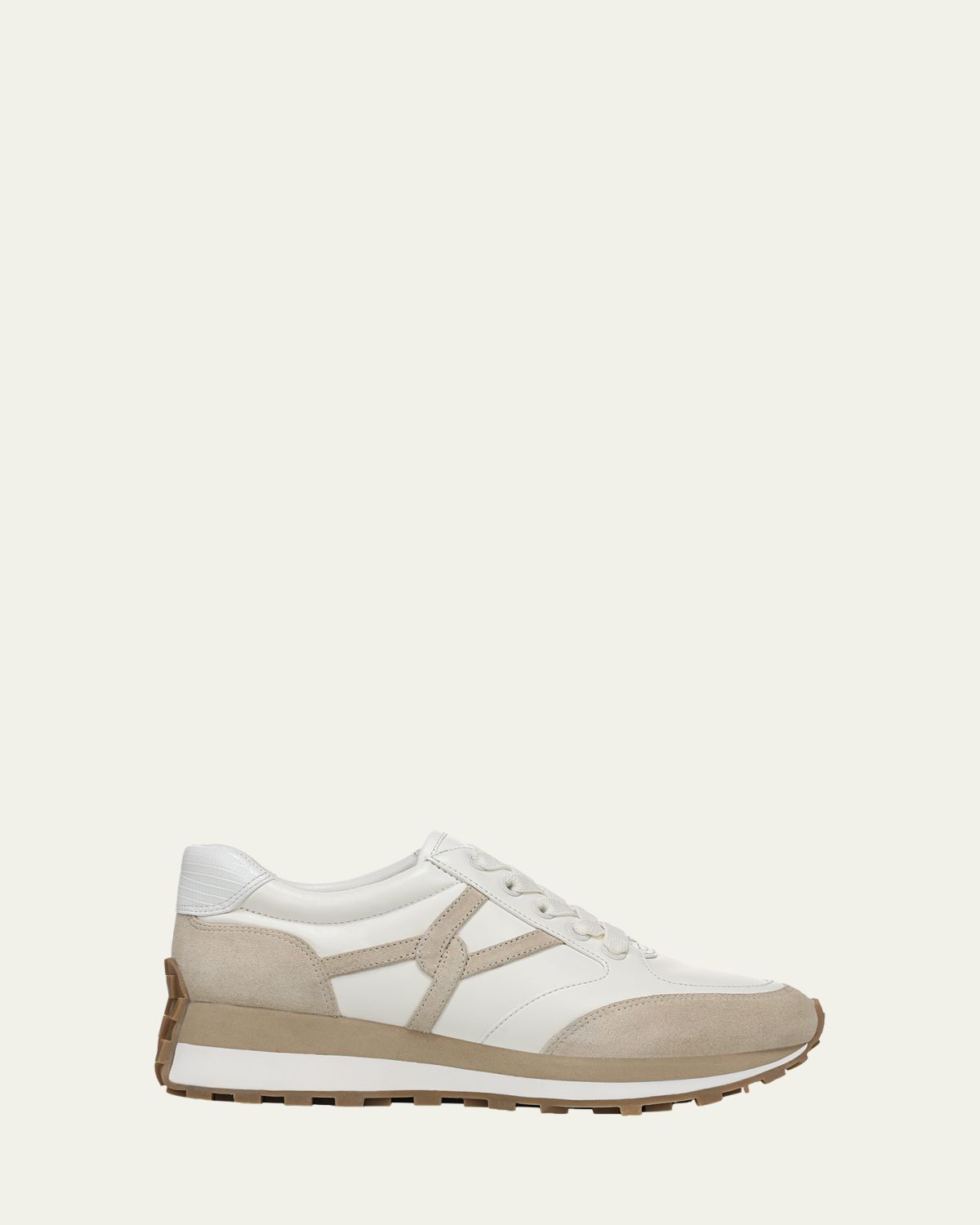 Veronica Beard Valentina Mixed Leather Retro Sneakers | Thumbnail 3