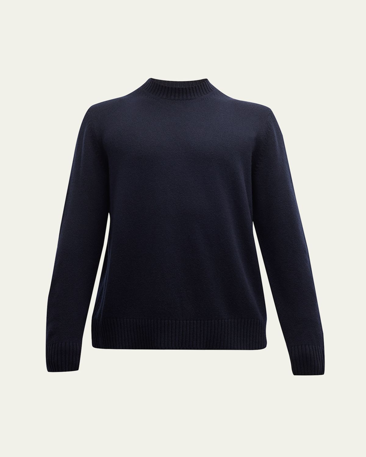 Loro Piana Men's Girocollo Baby Cashmere Crewneck Sweater