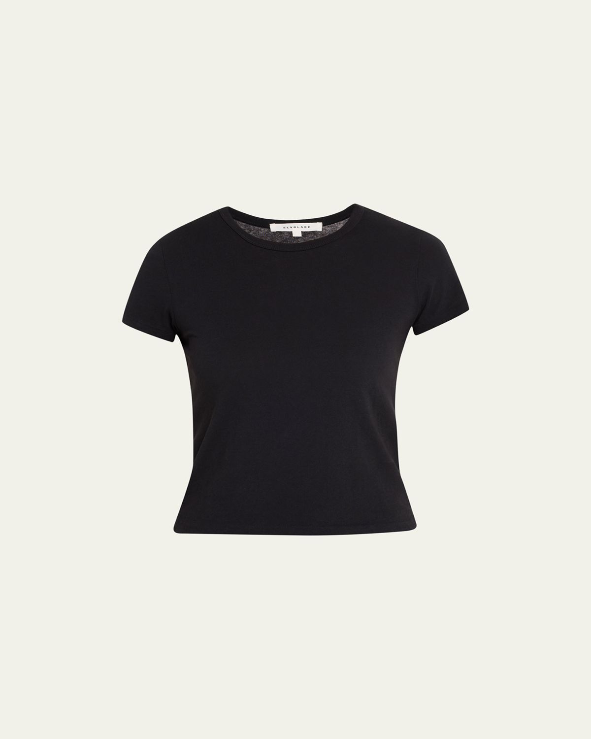 SLVRLAKE Fitted Cropped Baby Tee | Thumbnail 6