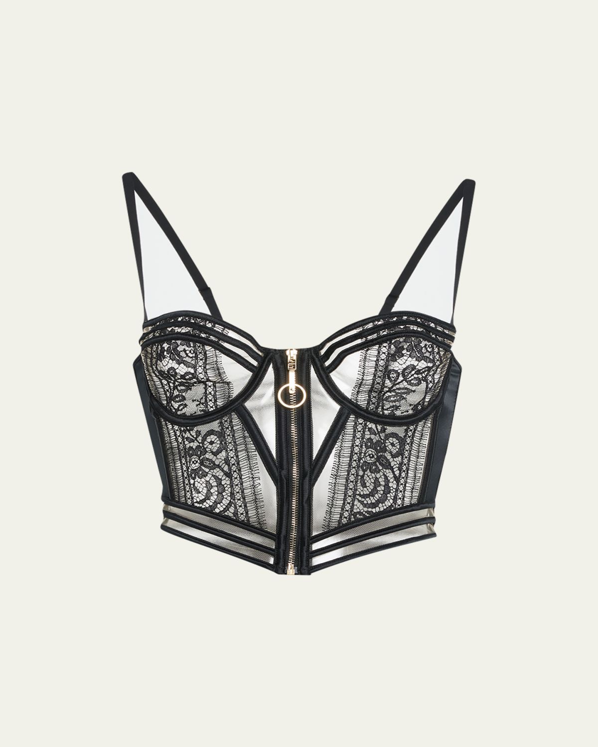 Livy Batignolles Lace & Tulle Bustier